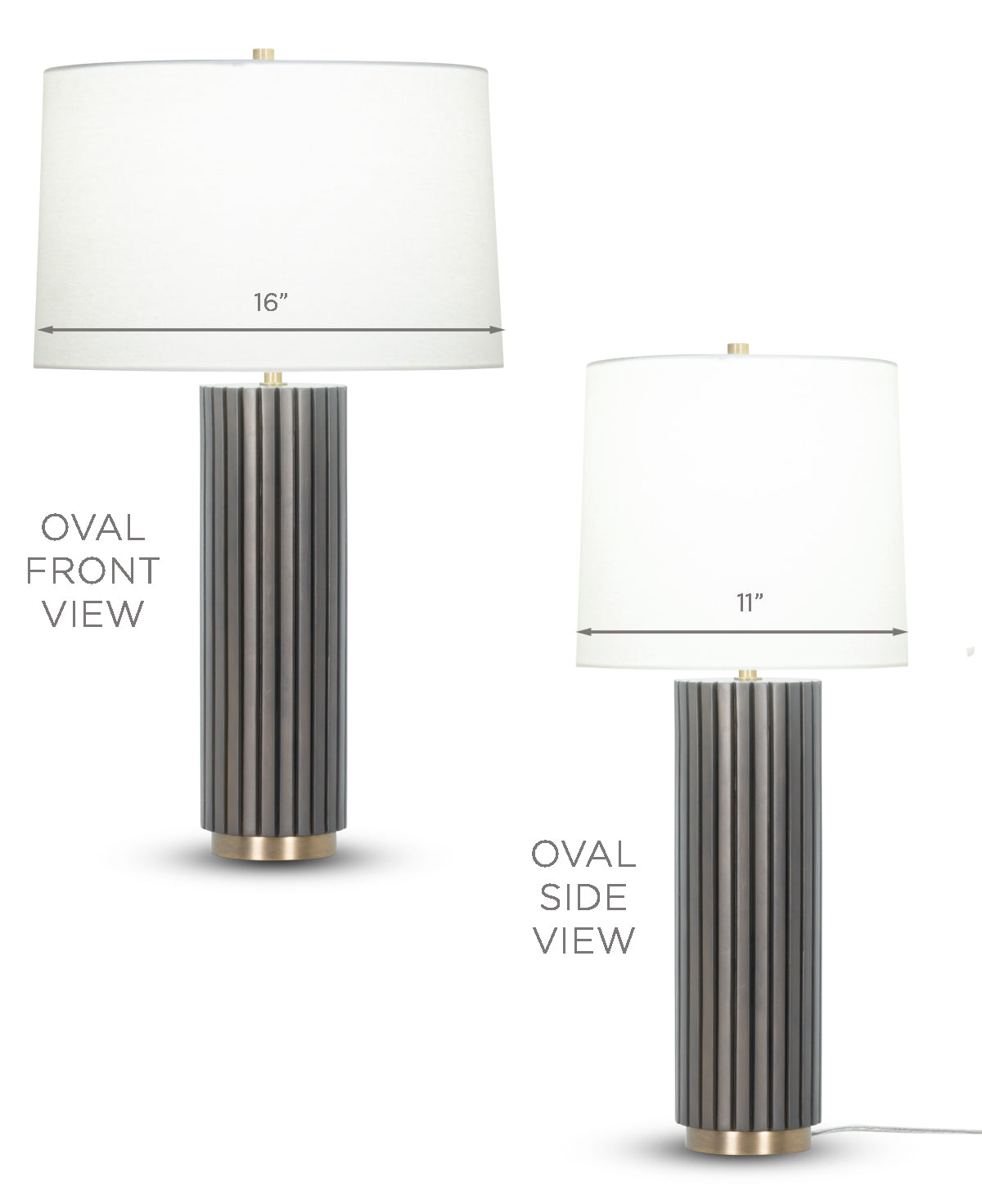 Meredith Table Lamp - FLO-4440-OVAL-OWL