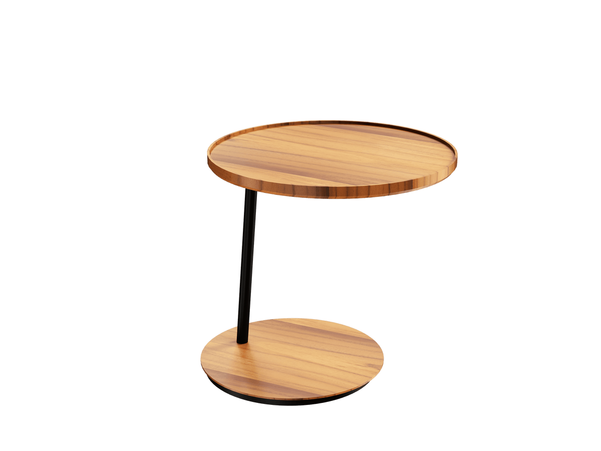 Table d'appoint Balance Accord Lighting F1049.12 en teck