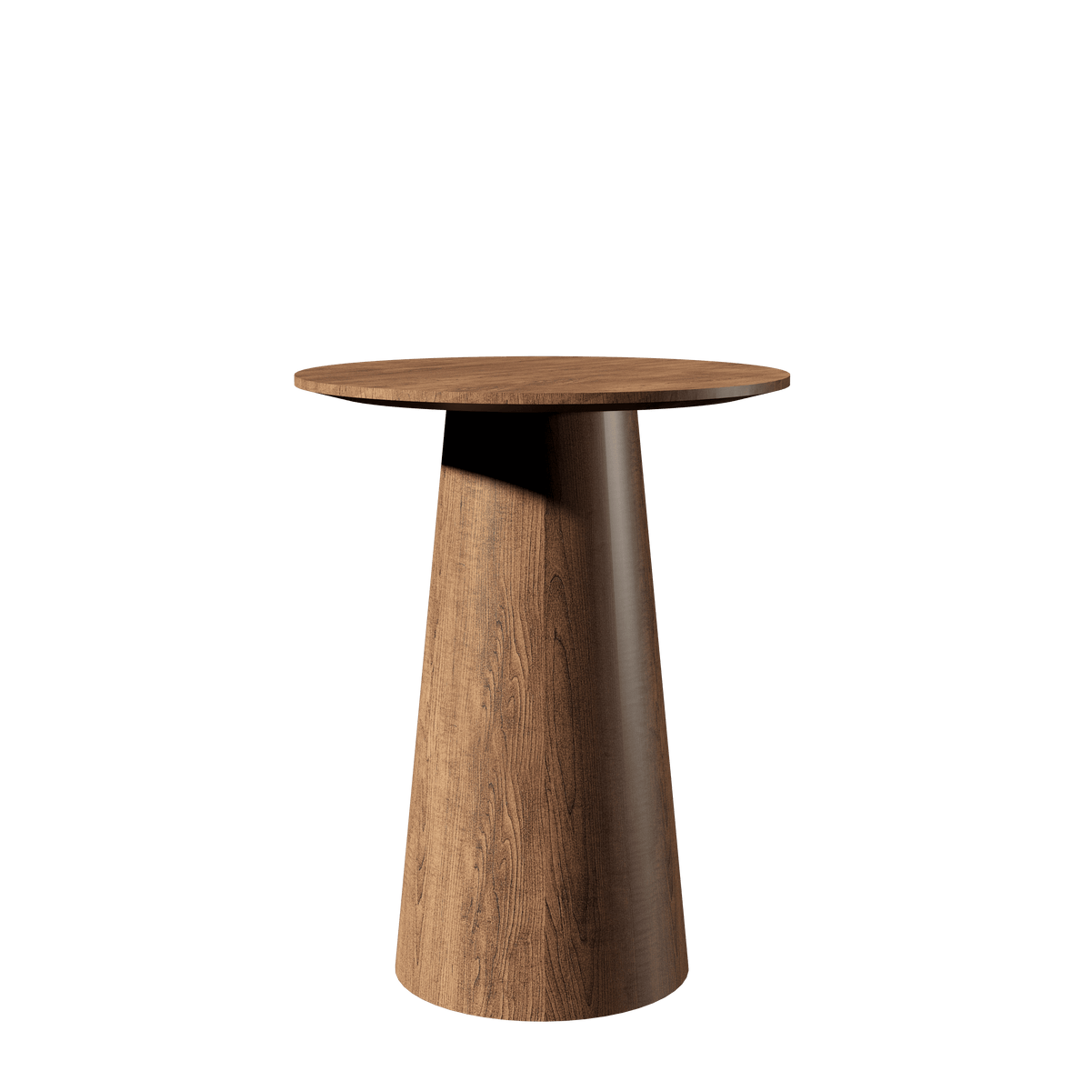 Accord Lighting F1052.06 Conic Accord Side Table Flat Top in Imbuia