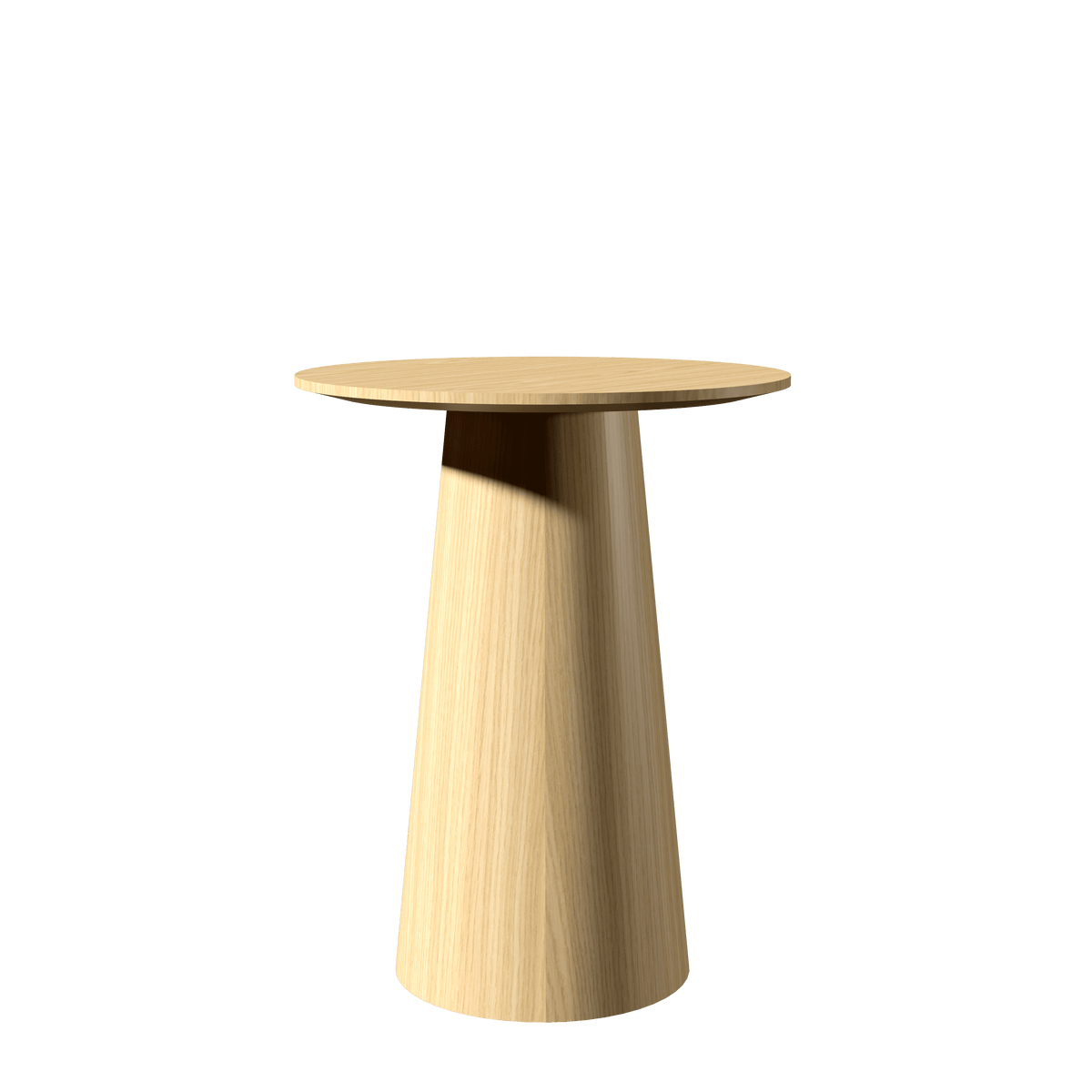 Accord Lighting F1052.45 Conic Accord Side Table Flat Top in Sand