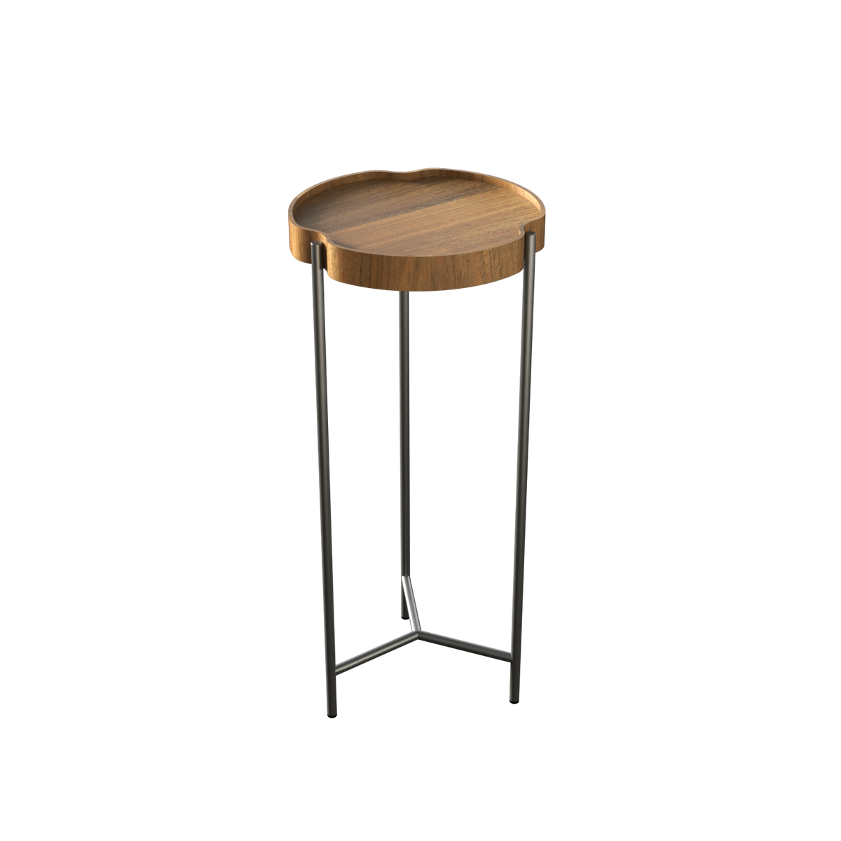Accord Lighting F1005.09 Flow Accord Side Table in Louro Freijo