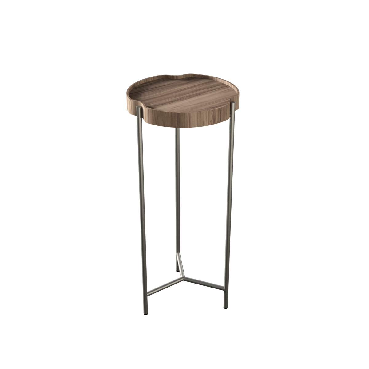 Accord Lighting F1005.18 Flow Accord Side Table in American Walnut