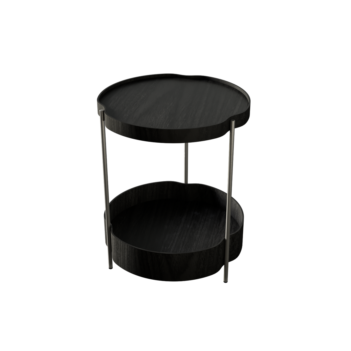 Accord Lighting F1007.44 Flow Accord Side Table in Charcoal