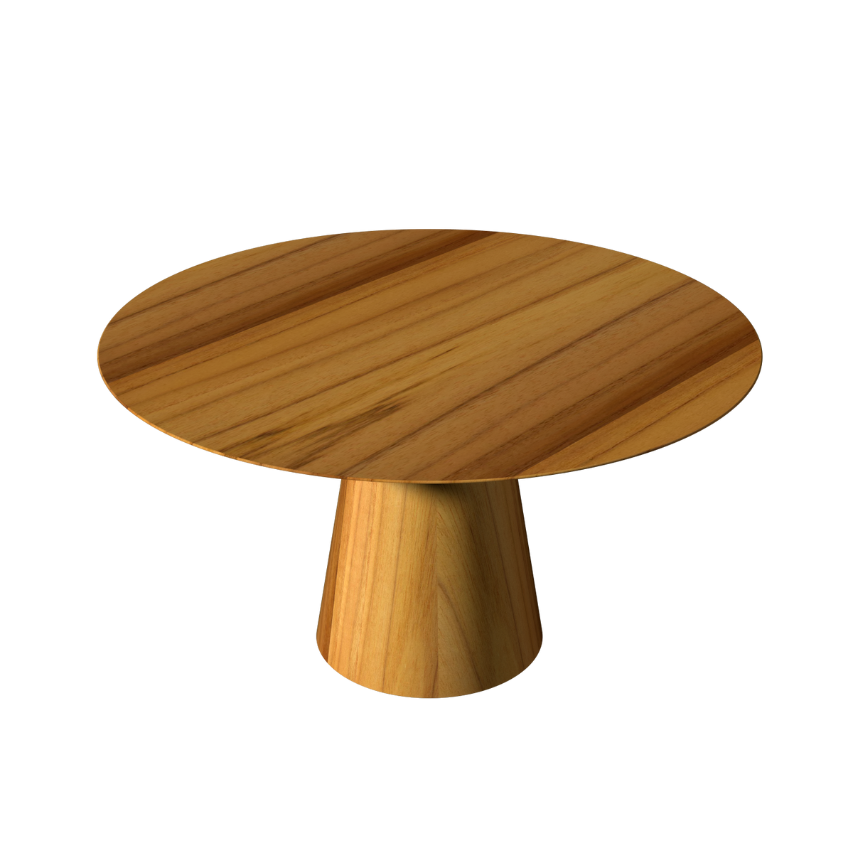 Table de salle à manger Accord Lighting F1020.12 Conic Accord en teck