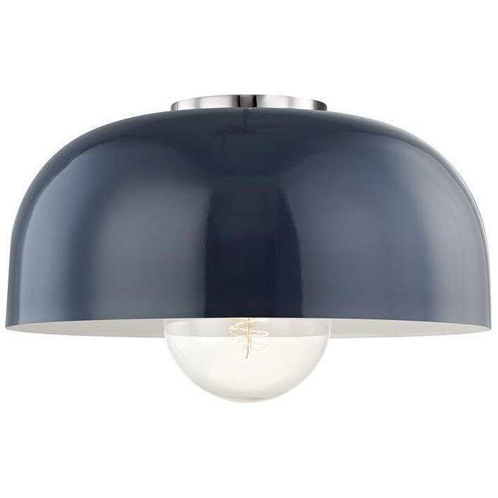 Mitzi - Avery Semi Flush Mount - H199501L-PN/NVY | Montreal Lighting & Hardware