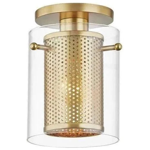 Mitzi - Elanor Flush Mount - H323601-AGB | Montreal Lighting & Hardware