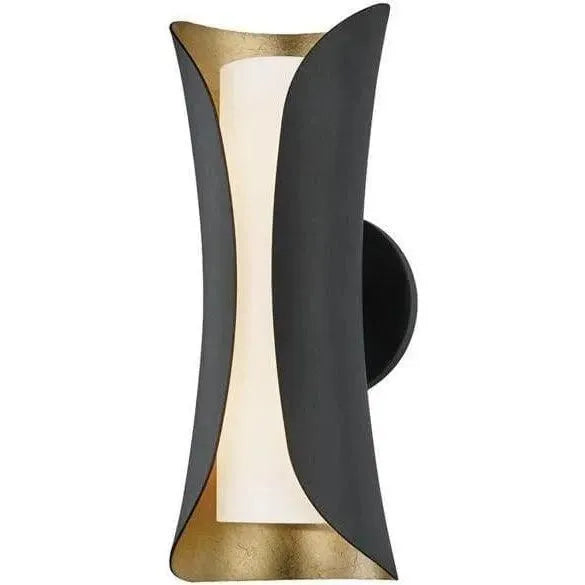 Mitzi - Josie Wall Sconce - H315102-GL/BK | Montreal Lighting & Hardware
