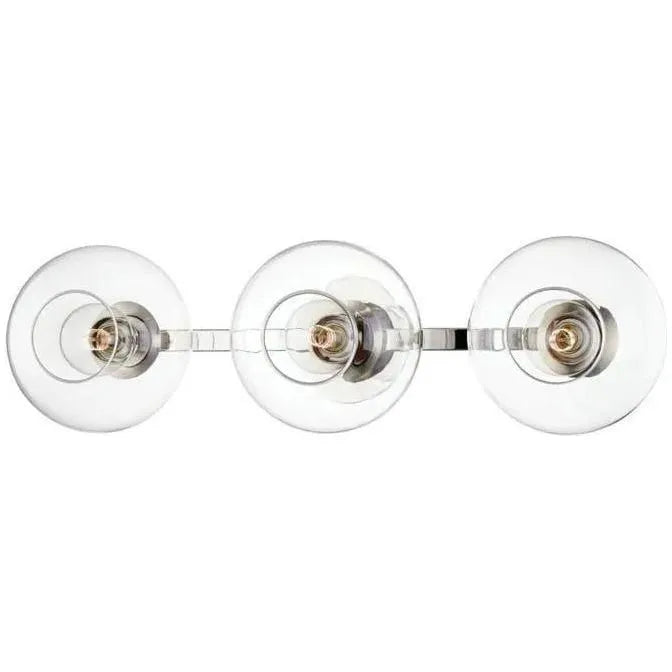 Mitzi - Margot Triple Wall Sconce - H270103-PN | Montreal Lighting & Hardware