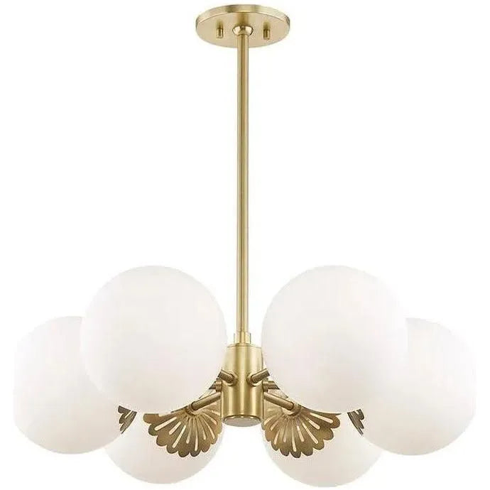 Mitzi - Paige Chandelier - H193806-AGB | Montreal Lighting & Hardware