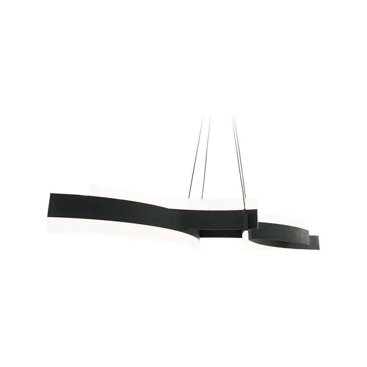 Modern Forms - Arcs LED Linear Pendant - PD-31058-BK | Montreal Lighting & Hardware