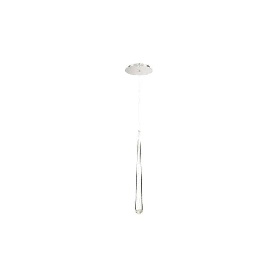 Modern Forms - Cascade LED Crystal Pendant - PD-41719-PN | Montreal Lighting & Hardware