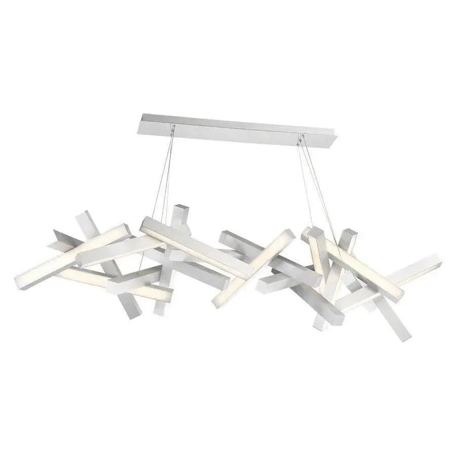 Modern Forms - Chaos LED Linear Pendant - PD-64872-AL | Montreal Lighting & Hardware