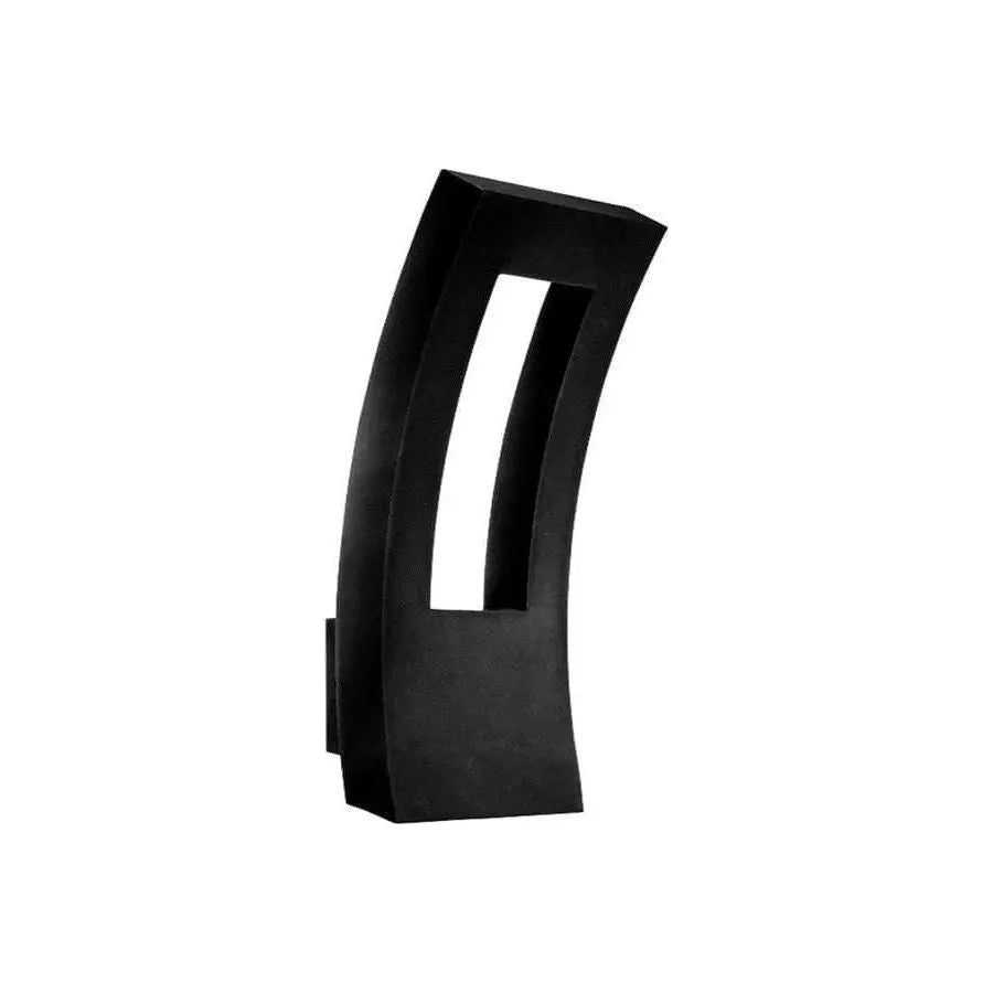 Modern Forms - Dawn LED Outdoor Wall Mount - WS-W2216-BK | Montreal Lighting & Hardware