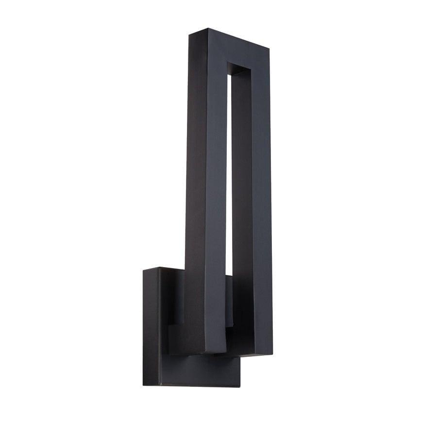 Modern Forms - Forq LED Outdoor Wall Mount - WS-W1718-BK | Montreal Lighting & Hardware
