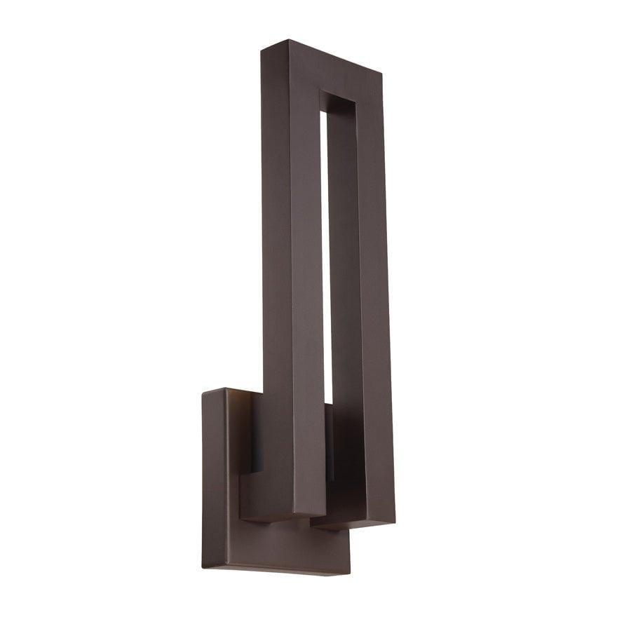 Modern Forms - Forq LED Outdoor Wall Mount - WS-W1718-BZ | Montreal Lighting & Hardware