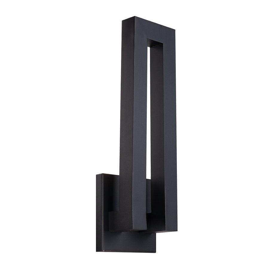 Modern Forms - Forq LED Outdoor Wall Mount - WS-W1724-BK | Montreal Lighting & Hardware