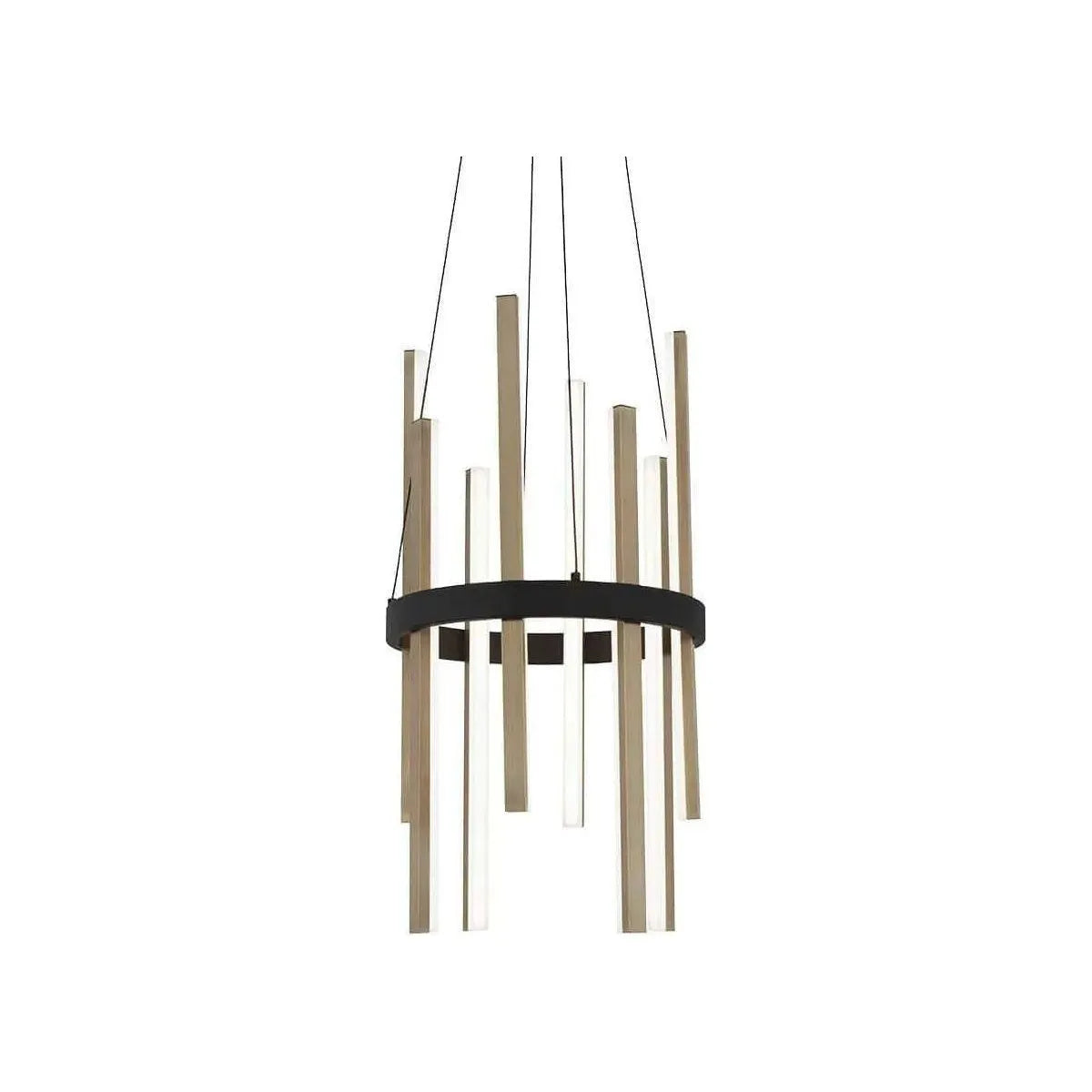 Modern Forms - Harmonix LED Pendant - PD-87914-BK/AB | Montreal Lighting & Hardware