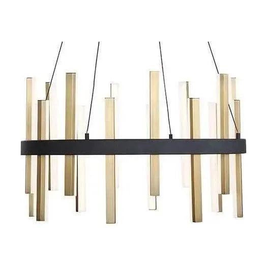 Modern Forms - Harmonix LED Pendant - PD-87924-BK/AB | Montreal Lighting & Hardware