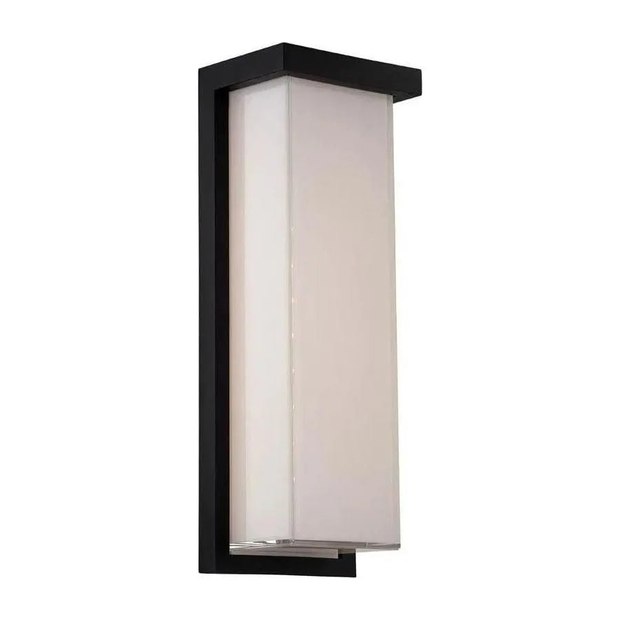 Modern Forms - Ledge LED Outdoor Wall Mount - WS-W1414-BK | Montreal Lighting & Hardware