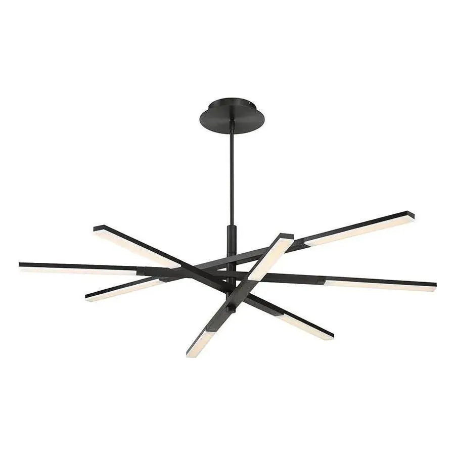 Modern Forms - Stacked LED Pendant - PD-50748-BK | Montreal Lighting & Hardware