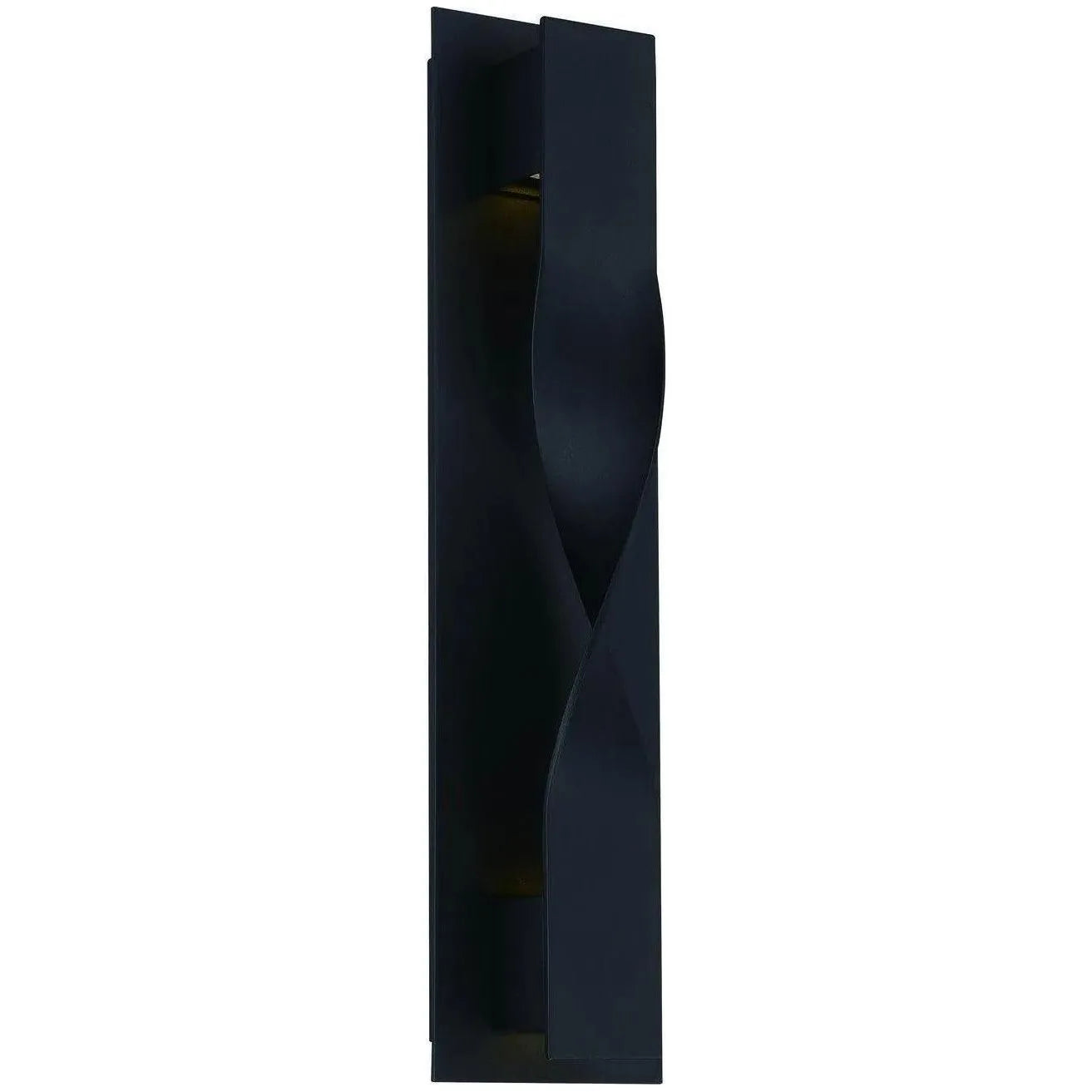 Modern Forms - Twist LED Outdoor Wall Mount - WS-W5620-BK | Montreal Lighting & Hardware
