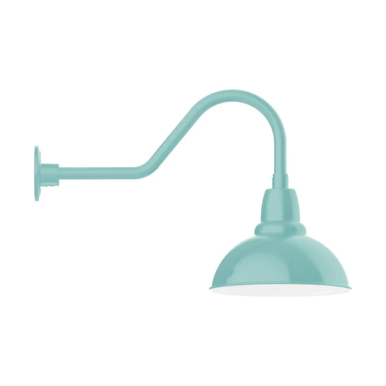 Montclair Light Works - Cafe 12" Gooseneck Wall Light - GNB106-48 | Montreal Lighting & Hardware
