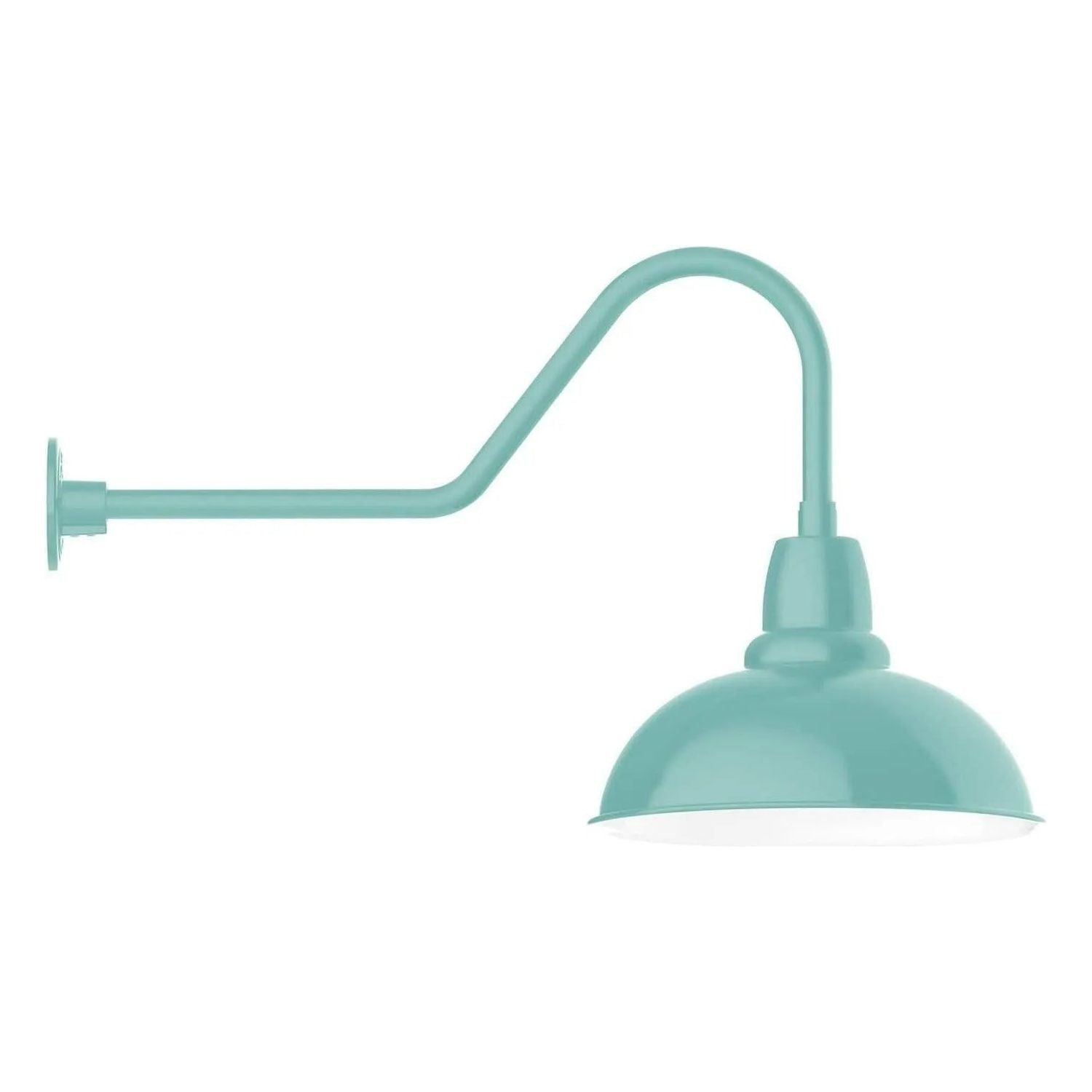 Montclair Light Works - Cafe 16" Gooseneck Wall Light - GNC108-48 | Montreal Lighting & Hardware