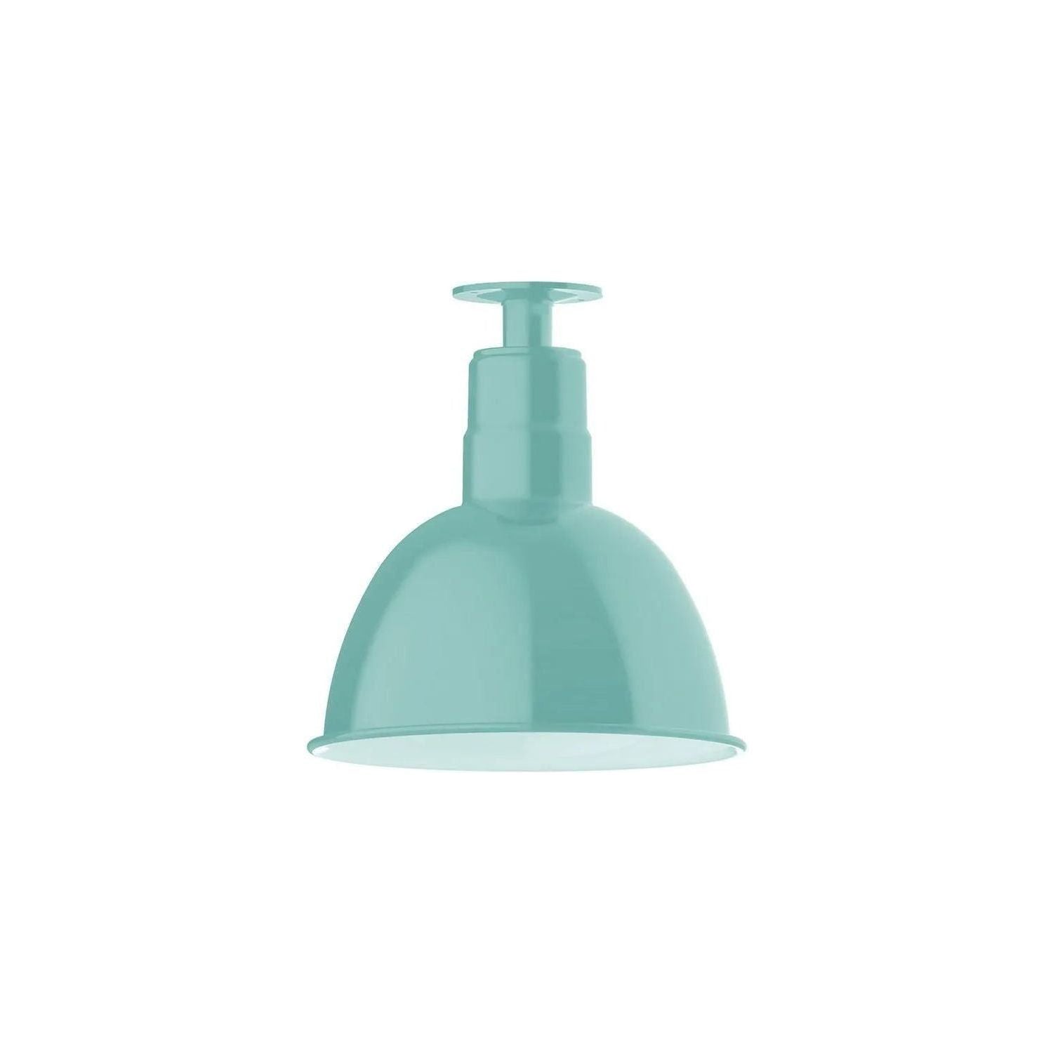 Montclair Light Works - Deep Bowl 12" Flush Mount - FMB116-48 | Montreal Lighting & Hardware