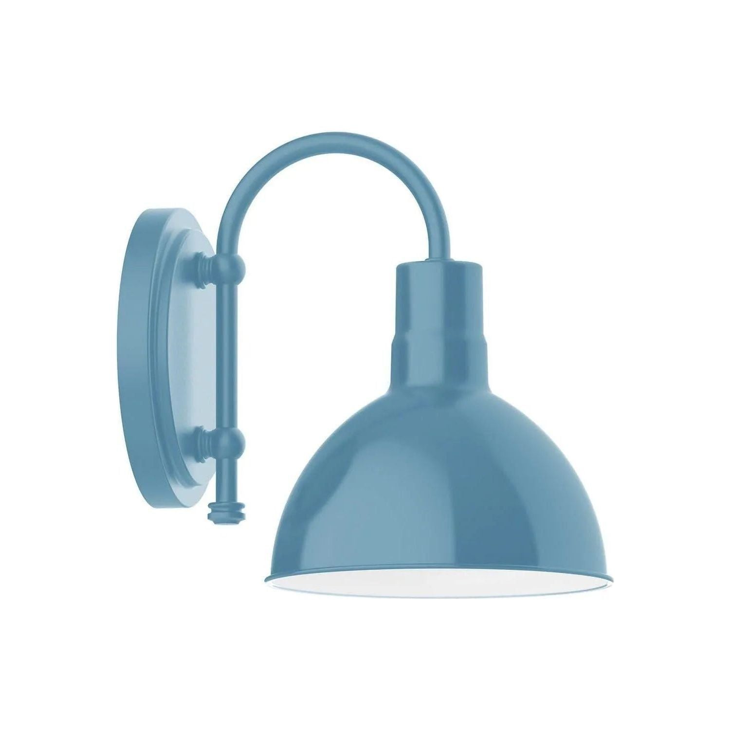 Montclair Light Works - Deep Bowl 8" Wall Sconce - SCB114-54 | Montreal Lighting & Hardware