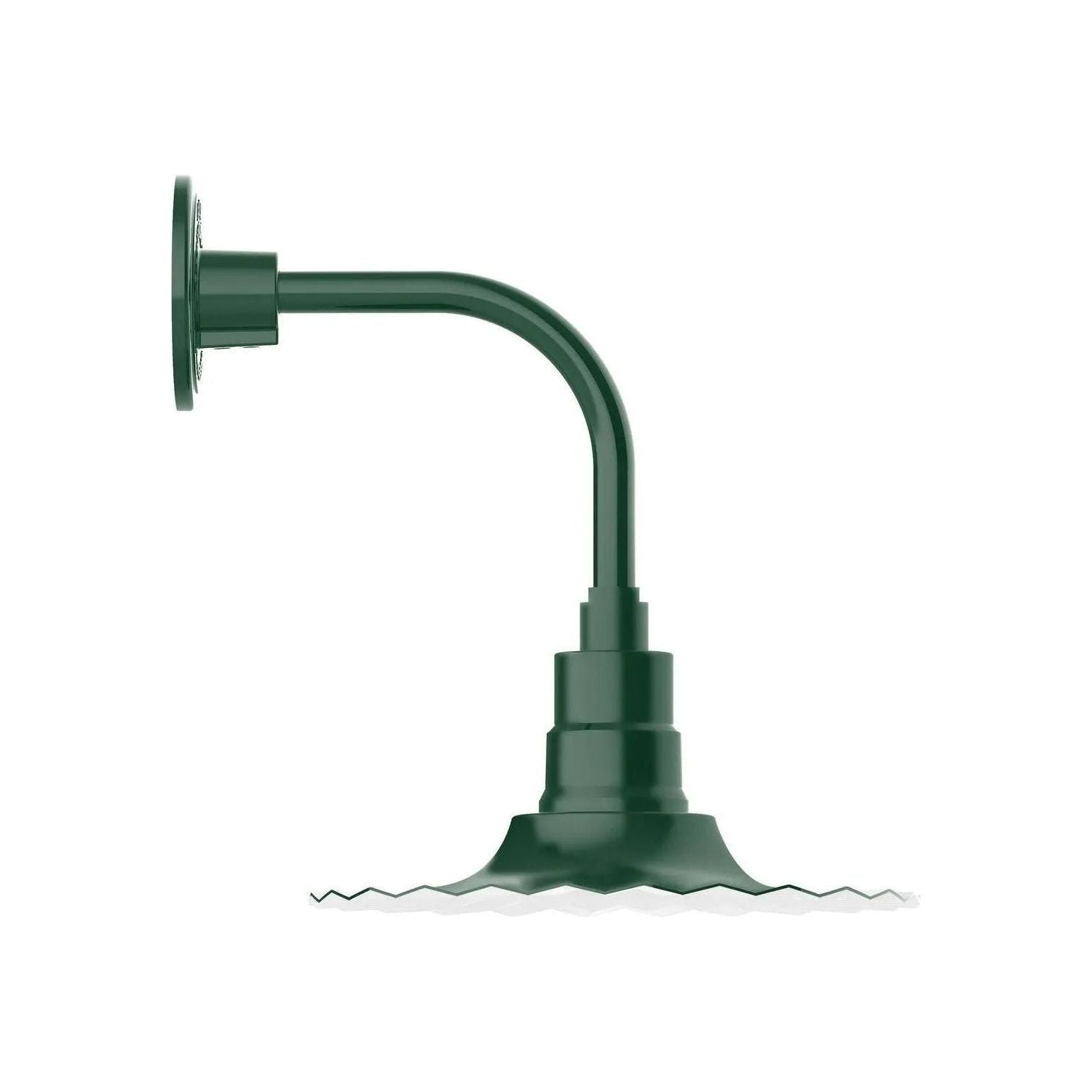 Montclair Light Works - Radial 12" Curved Arm Wall Light - GNT158-42 | Montreal Lighting & Hardware