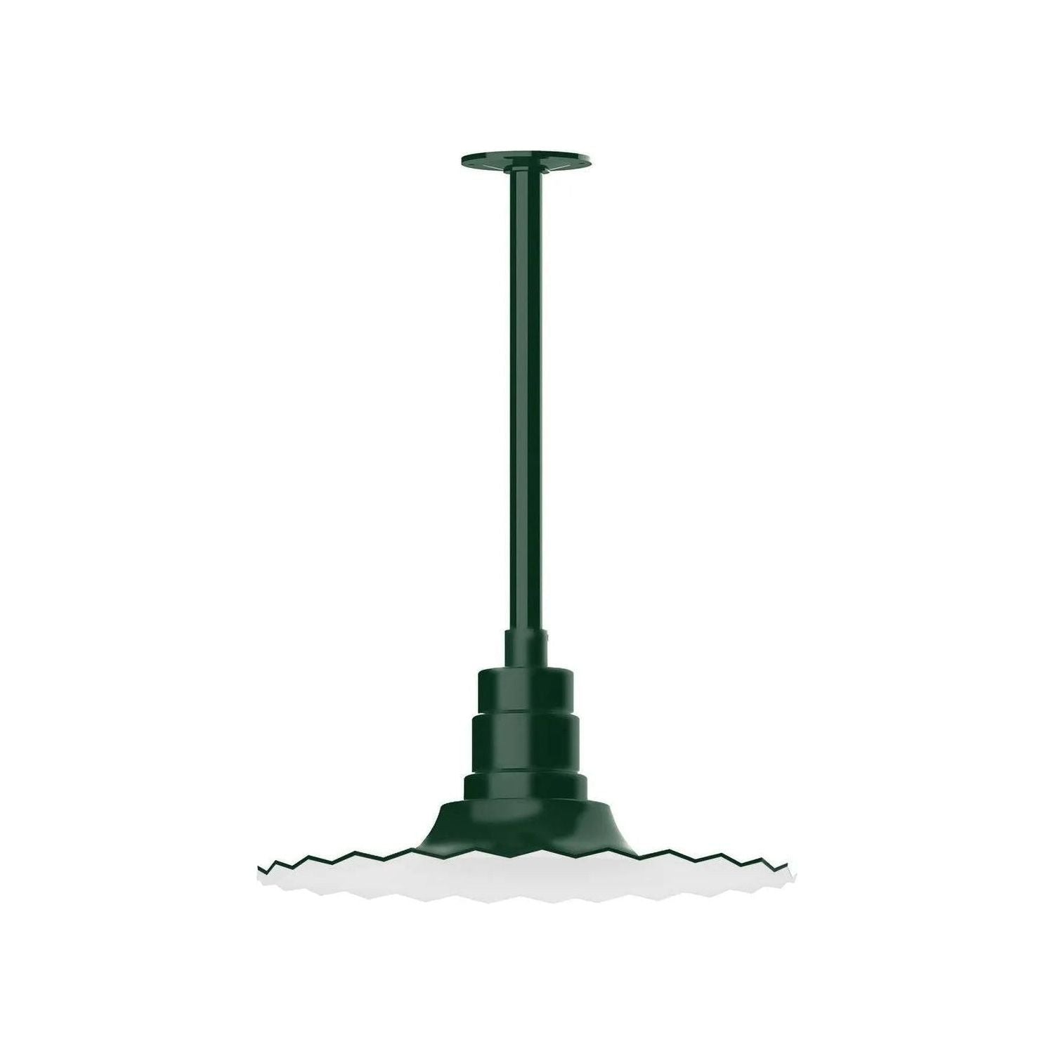 Montclair Light Works - Radial 16" Pendant, Stem Mount - STB159-42 | Montreal Lighting & Hardware