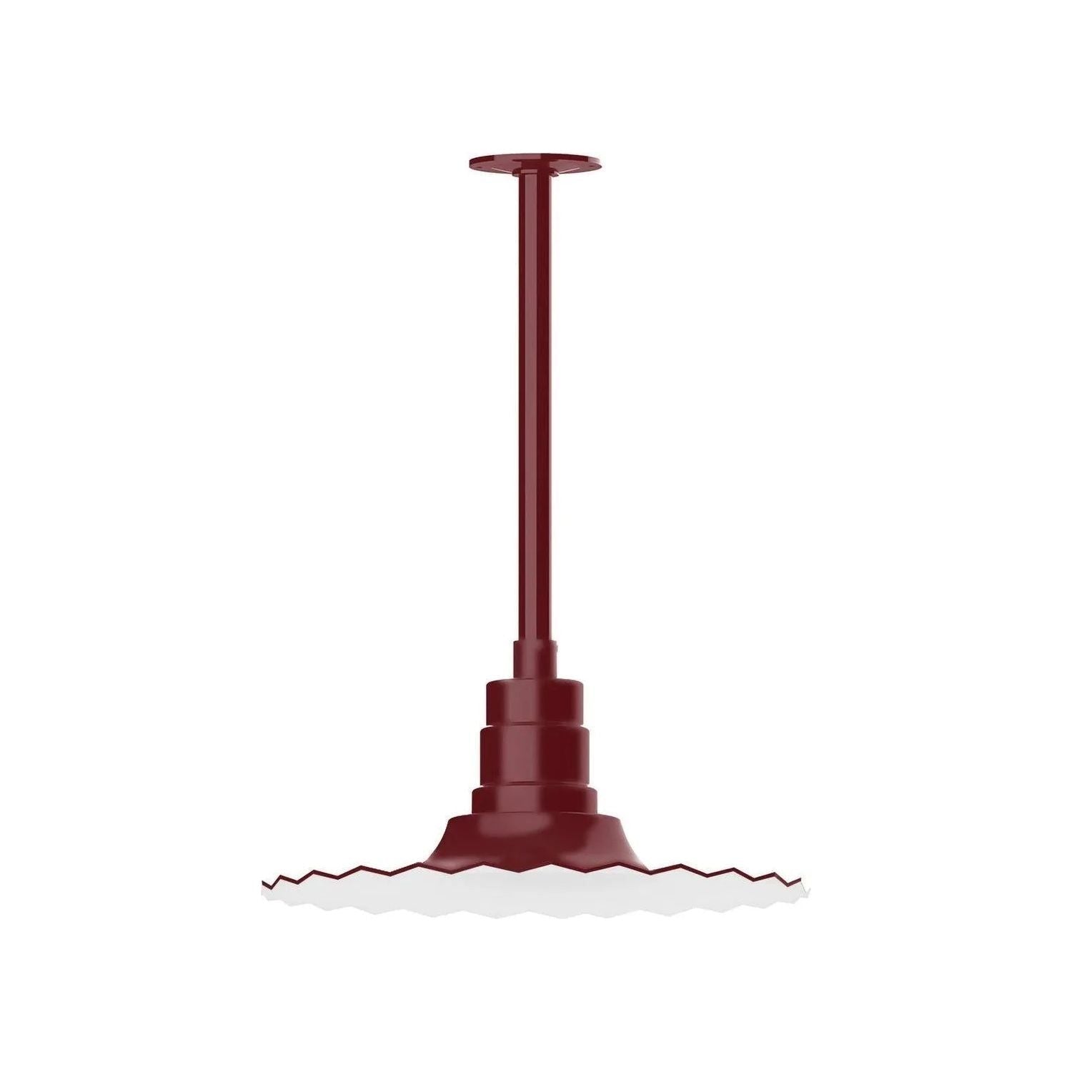 Montclair Light Works - Radial 16" Pendant, Stem Mount - STB159-55 | Montreal Lighting & Hardware