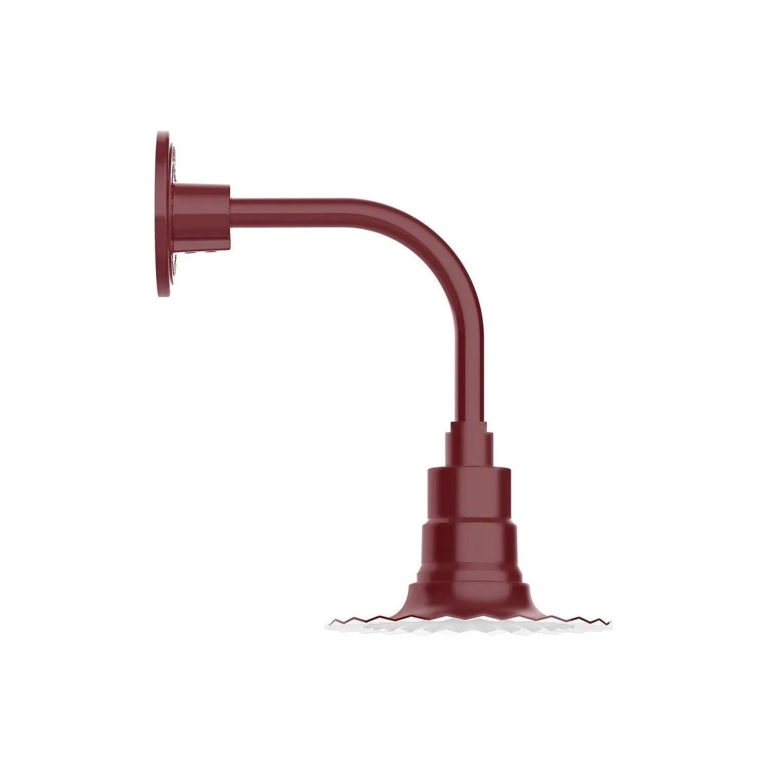 Montclair Light Works - Radial 8" Curved Arm Wall Light - GNT157-55 | Montreal Lighting & Hardware