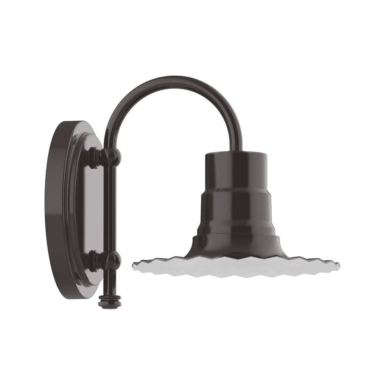 Montclair Light Works - Radial 8" Wall Light - SCB157-51 | Montreal Lighting & Hardware