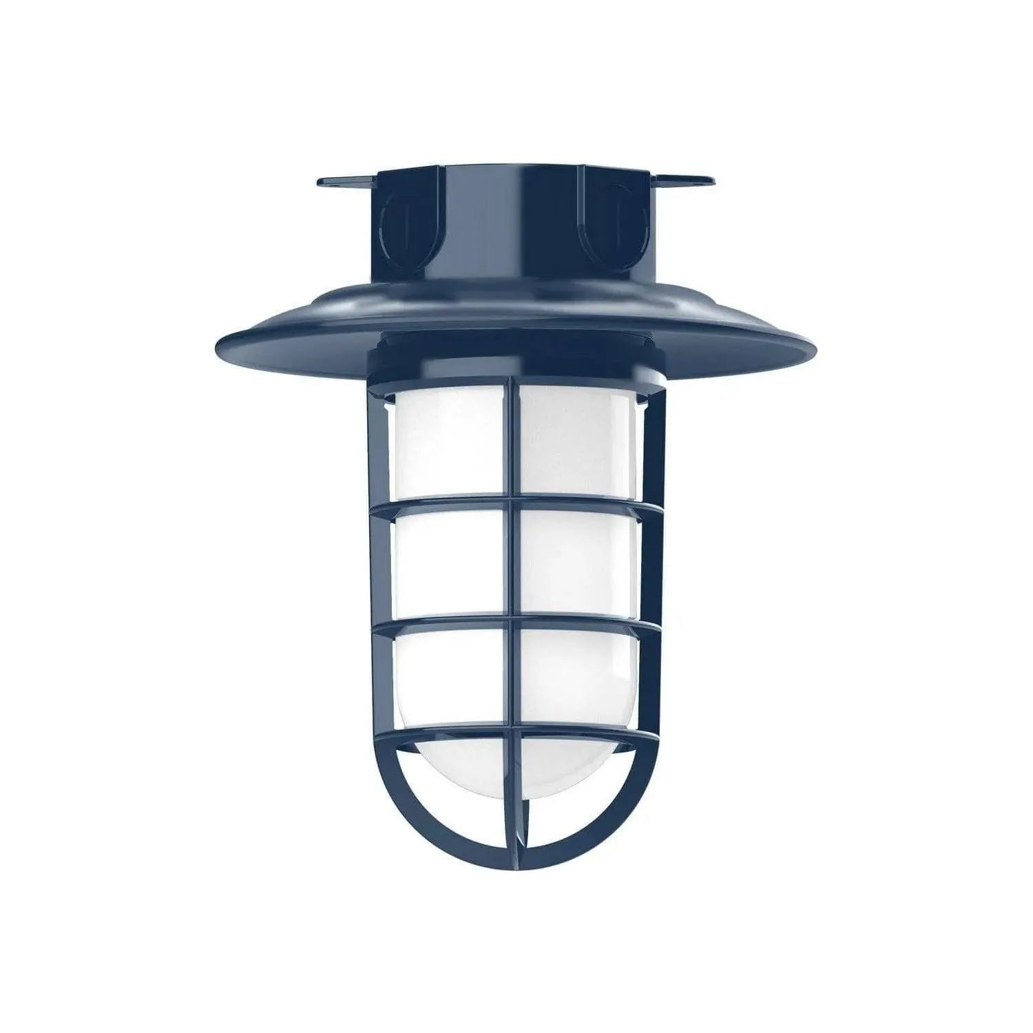 Montclair Light Works - Vaportite 8 1/4 Inch Flush Mount Ceiling Light - FMC052-50 | Montreal Lighting & Hardware