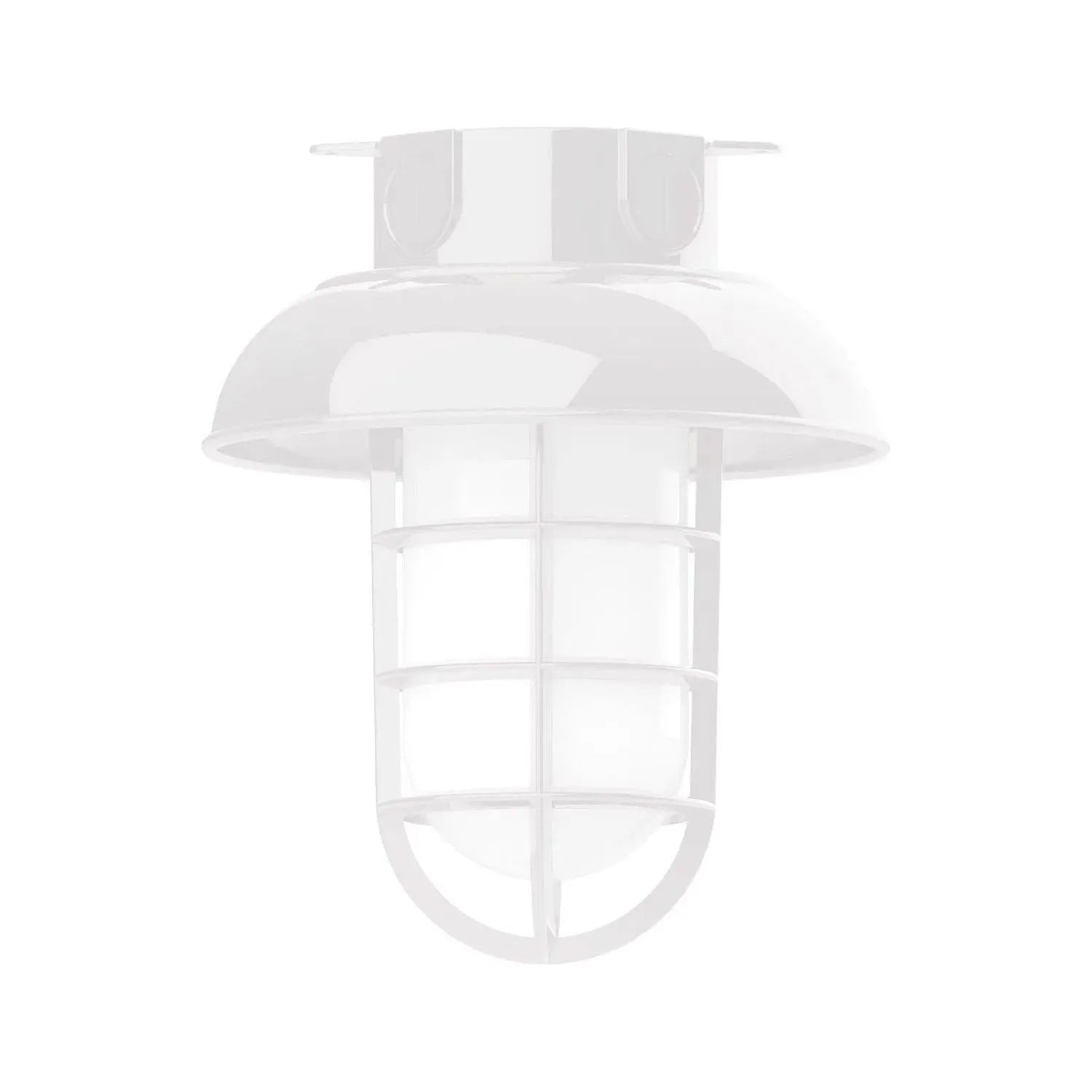 Montclair Light Works - Vaportite 8 Inch Flush Mount Ceiling Light - FMC060-44 | Montreal Lighting & Hardware