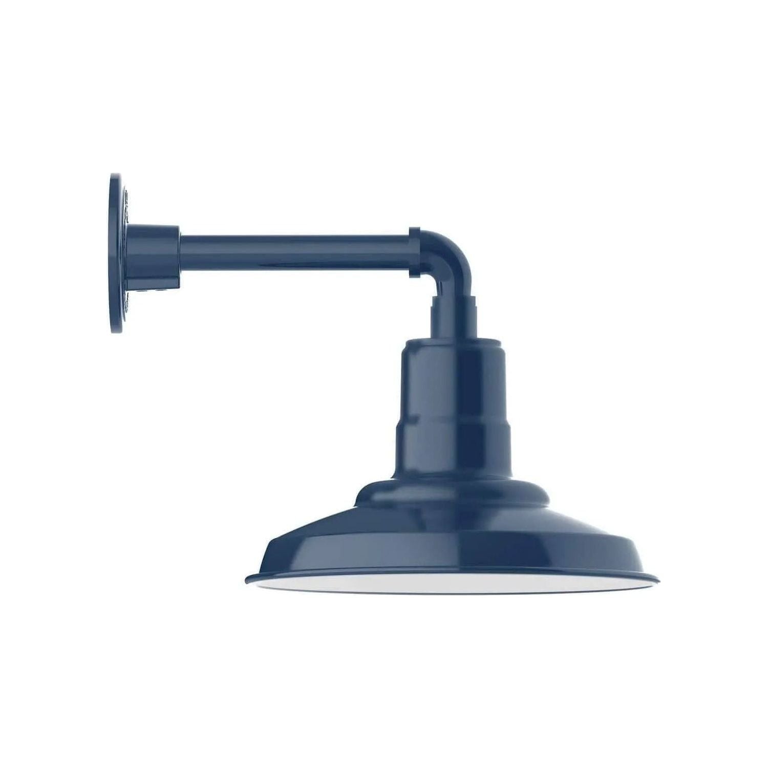 Montclair Light Works - Warehouse 12" Straight Arm Wall Light - GNN182-50 | Montreal Lighting & Hardware
