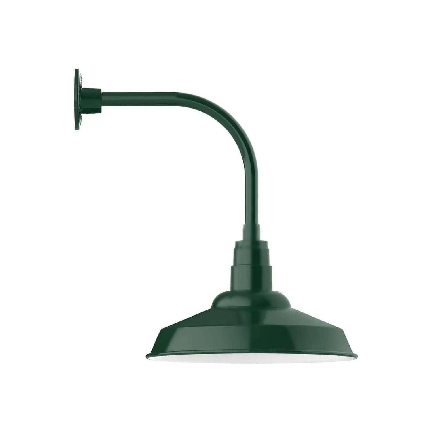 Montclair Light Works - Warehouse 16" Curved Arm Wall Light - GNU184-42 | Montreal Lighting & Hardware