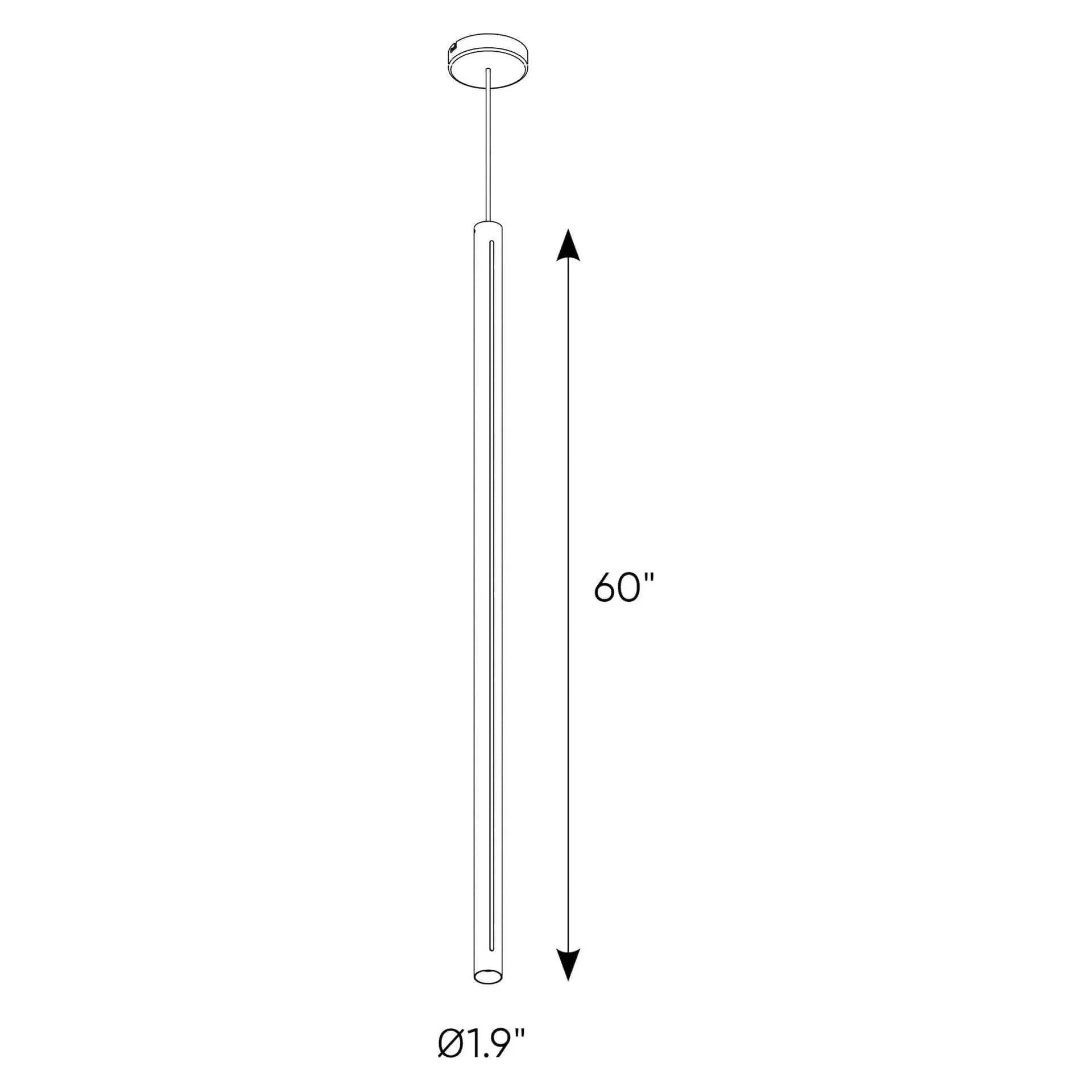 Montreal Lighting & Hardware - PDLED CCT LED Duo-Light Cylinder Pendant by DALS Lighting - PDLED120-24-WH | Montreal Lighting & Hardware