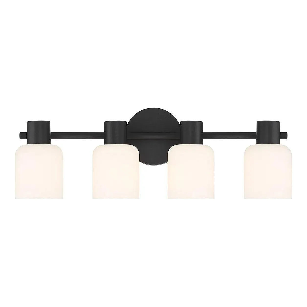 Montreal Lighting & Hardware - Strand Bathroom Vanity by Savoy House Exclusive - V6-L8-9022-4-BK | Montreal Lighting & Hardware