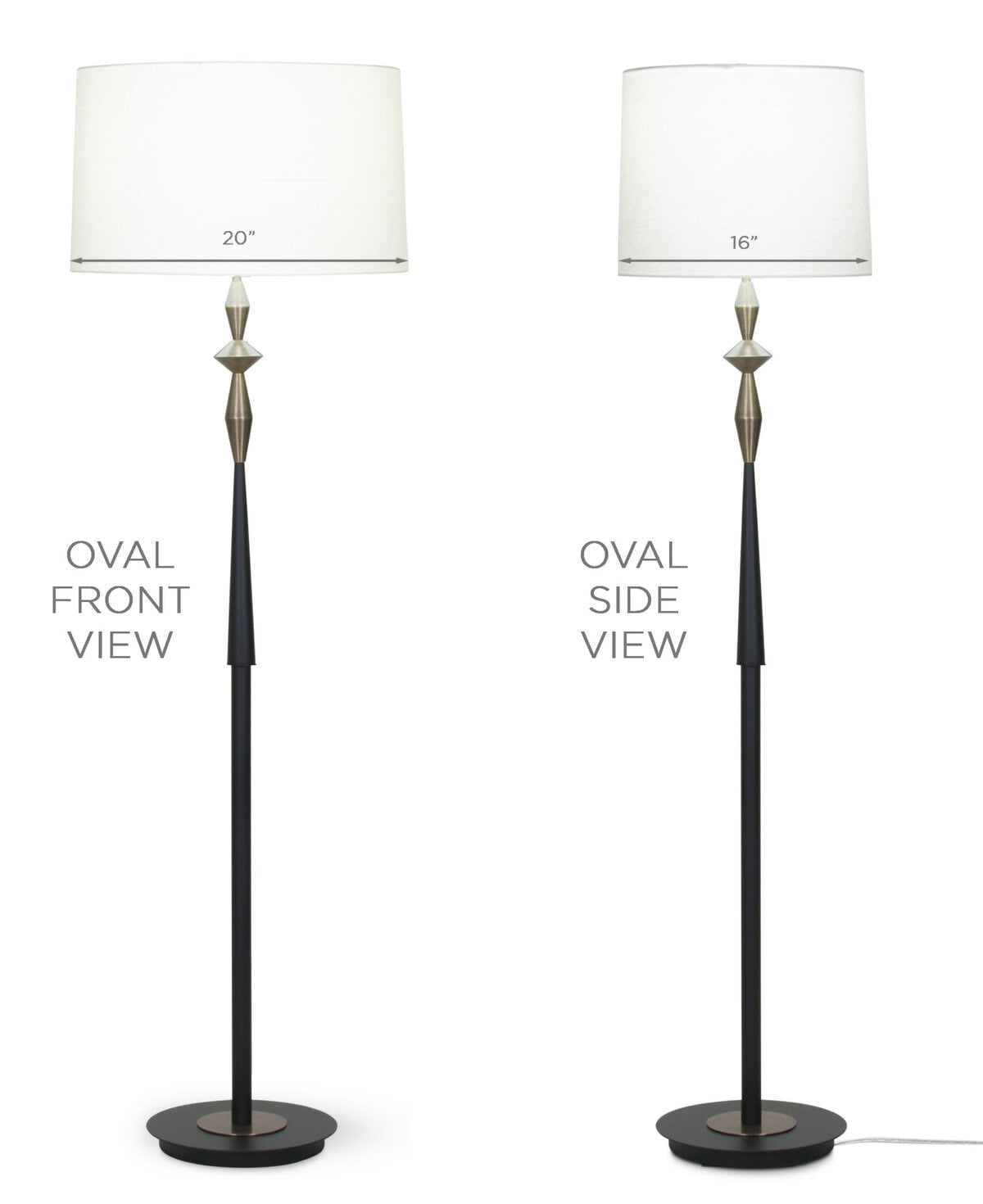 Morrison Floor Lamp - FLO-4052-OVAL-OWL