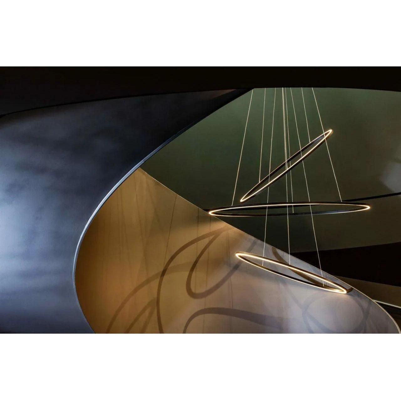 Nemo Lighting - Ellisse Triple Pendant - ELP LWW 57 | Montreal Lighting & Hardware