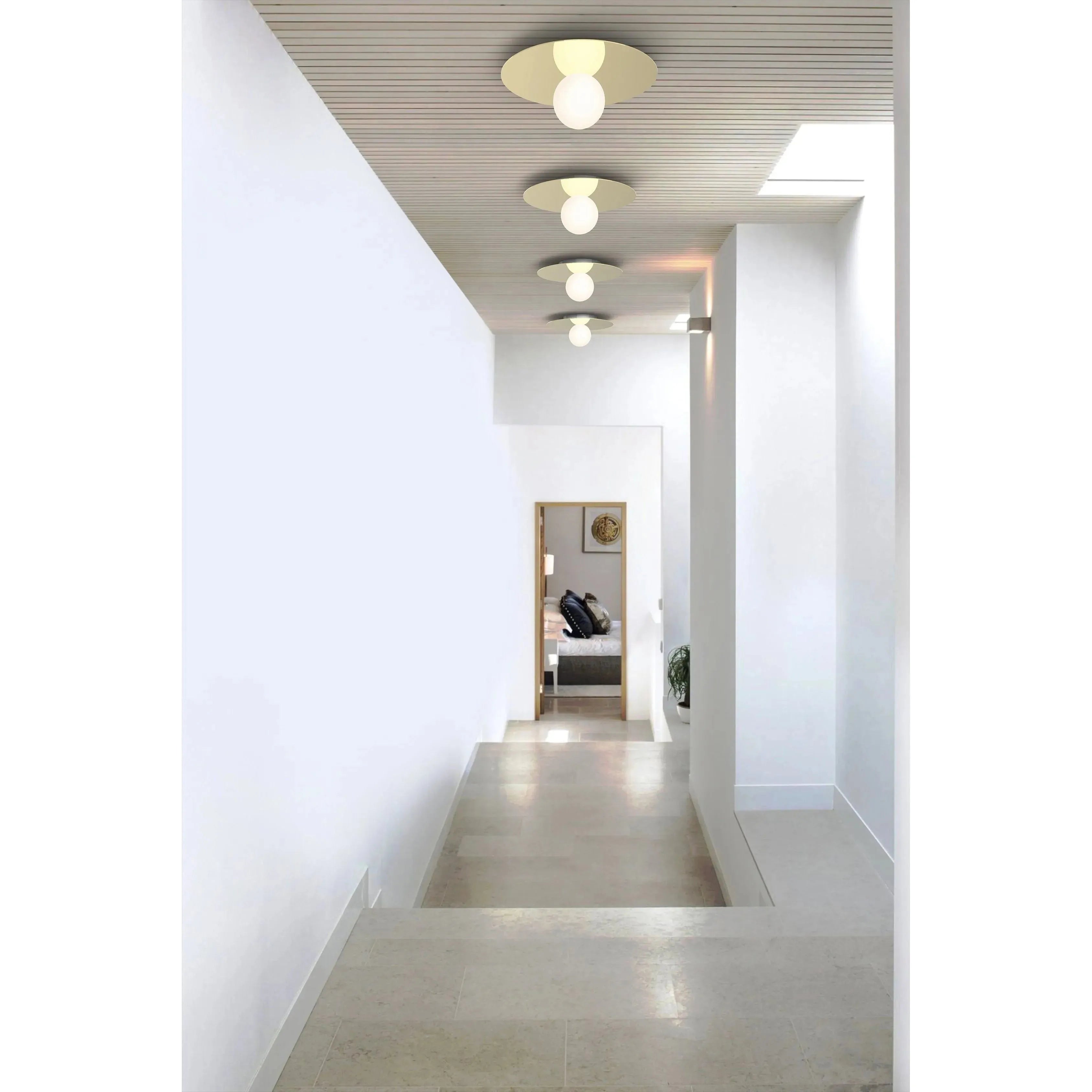 Pablo Designs - Bola Disc Flush Mount - BOLA FSH 12 BLK | Montreal Lighting & Hardware