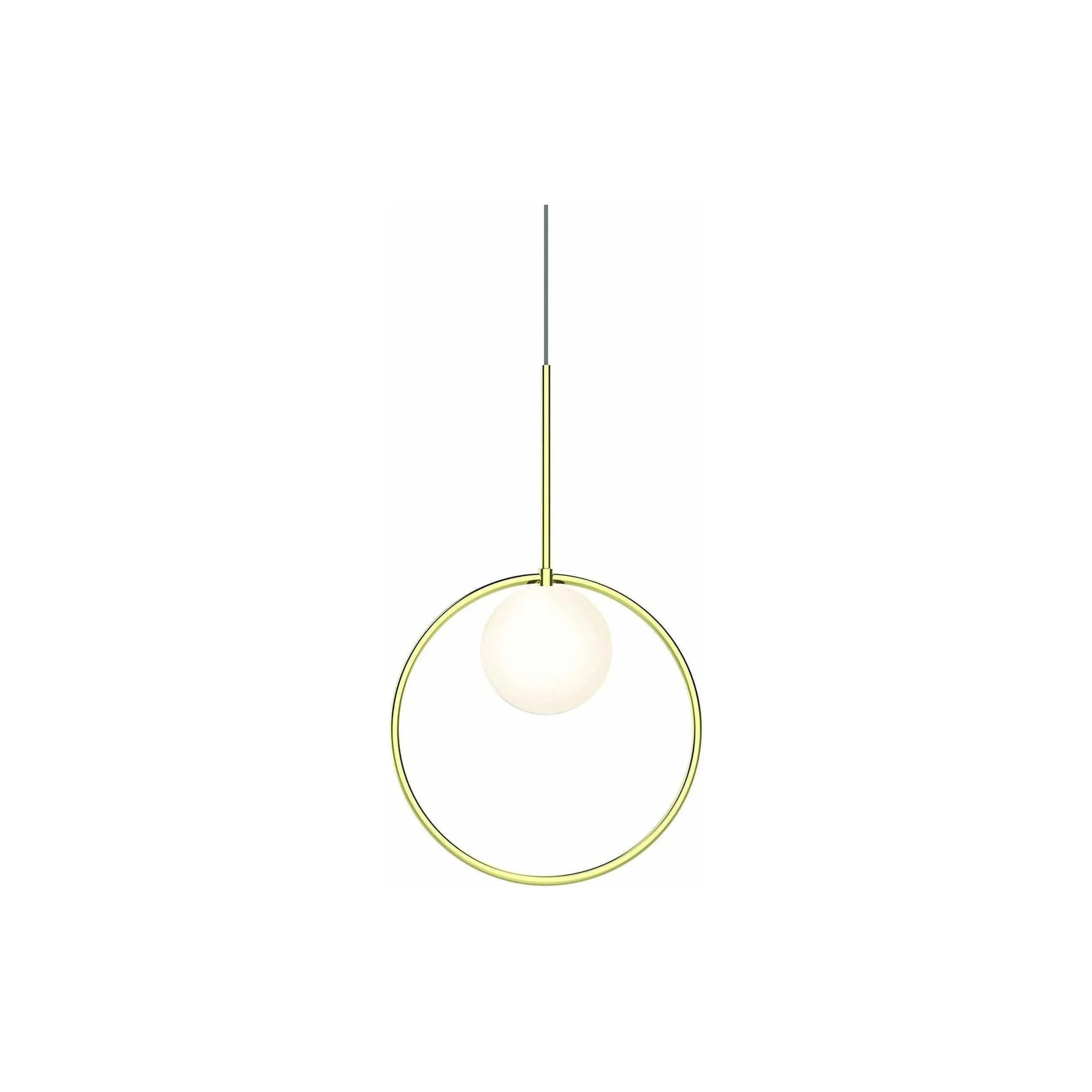 Pablo Designs - Bola Halo Pendant - BOLA HALO 12 BRA | Montreal Lighting & Hardware