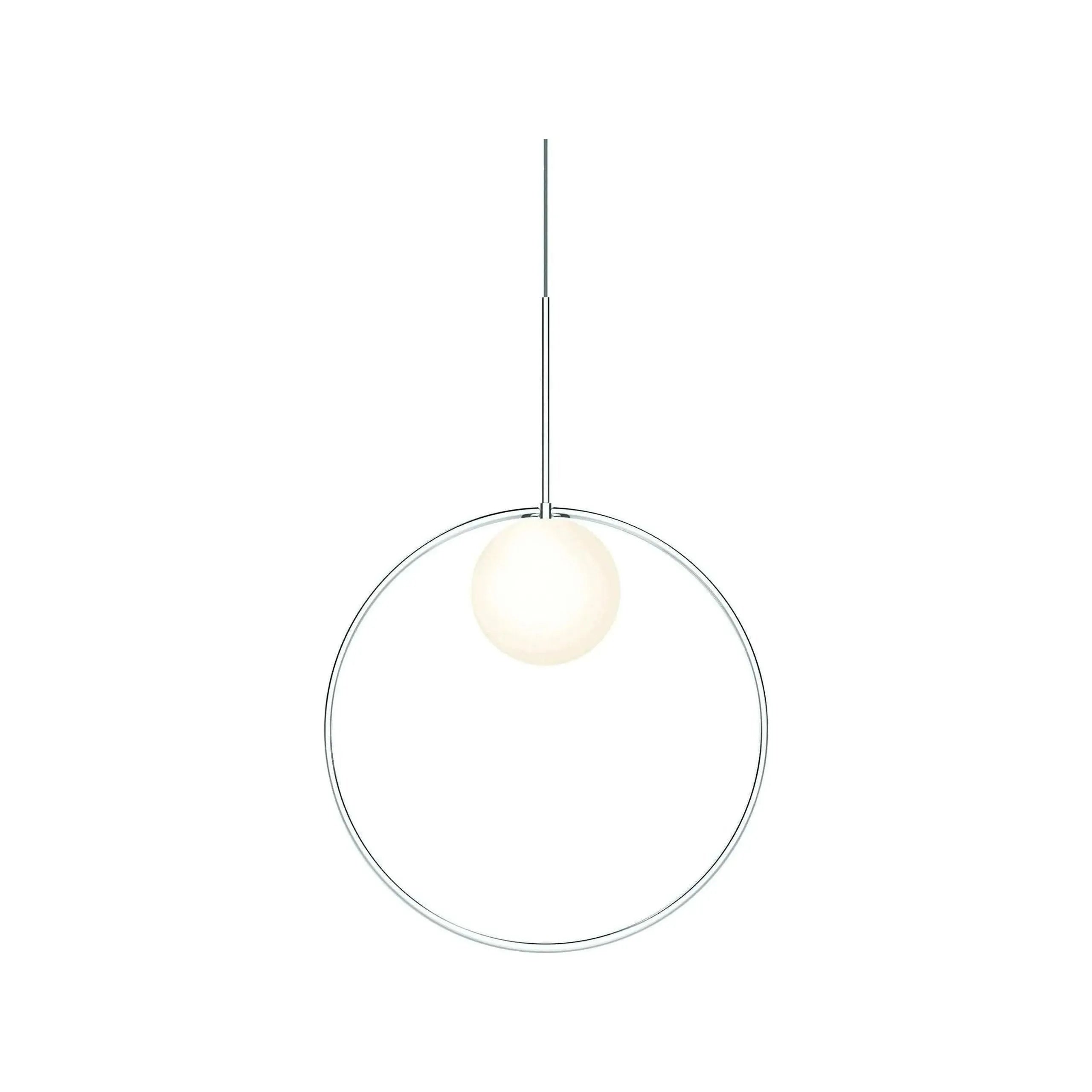Pablo Designs - Bola Halo Pendant - BOLA HALO 18 CRM | Montreal Lighting & Hardware