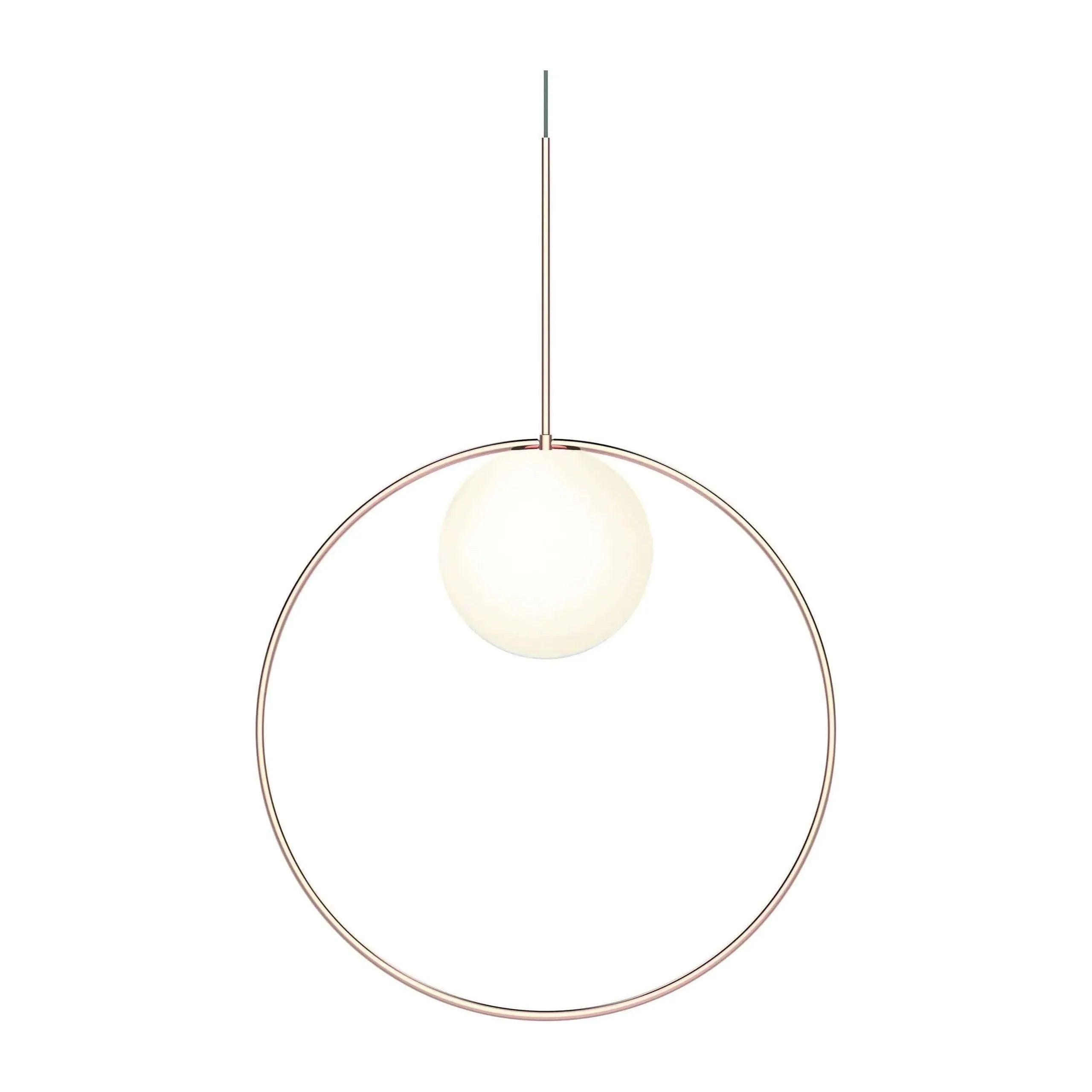Pablo Designs - Bola Halo Pendant - BOLA HALO 22 ROS | Montreal Lighting & Hardware