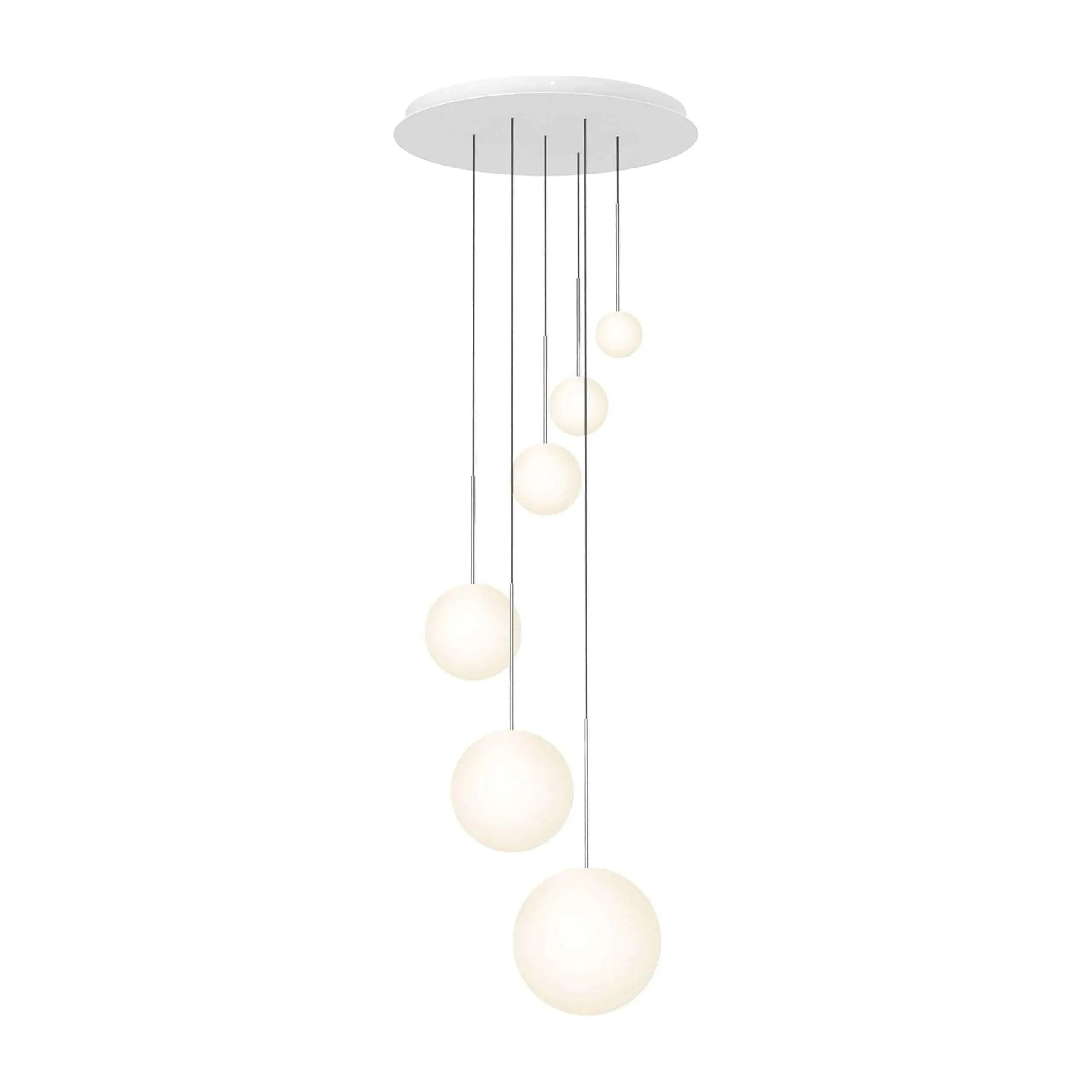 Pablo Designs - Bola Sphere Chandelier - BOLA SPH 45681012 CRM | Montreal Lighting & Hardware