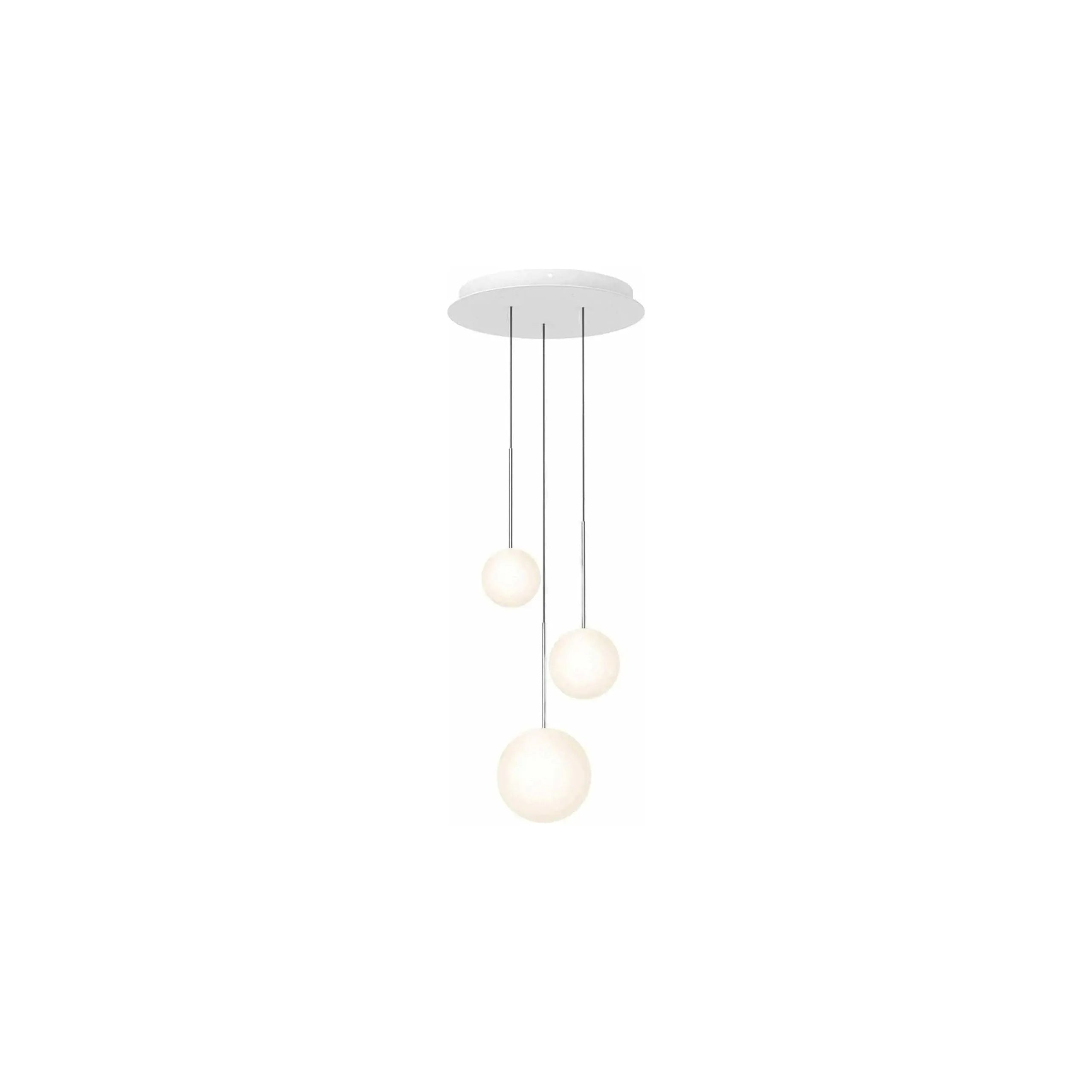 Pablo Designs - Bola Sphere Chandelier - BOLA SPH 568 CRM | Montreal Lighting & Hardware