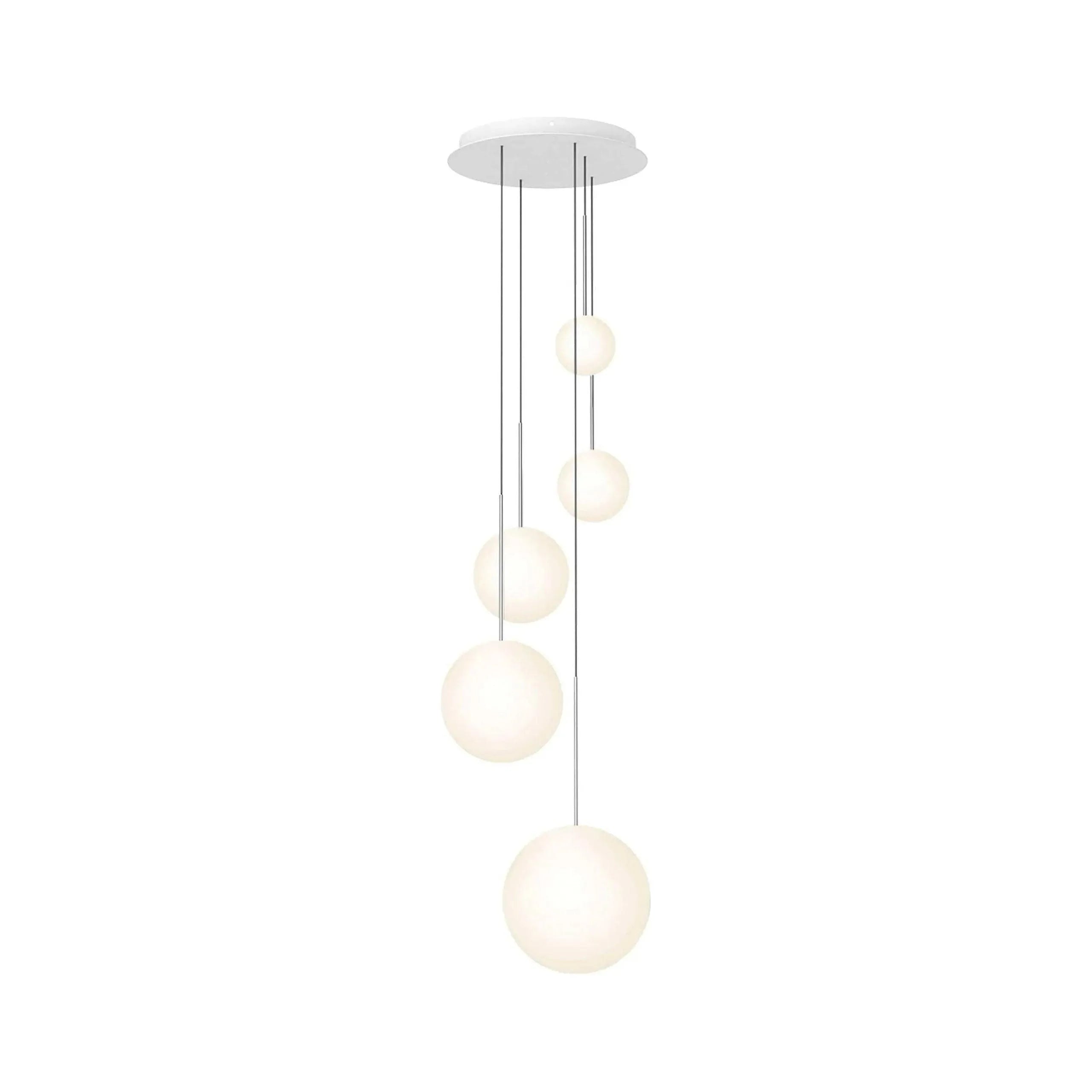 Pablo Designs - Bola Sphere Chandelier - BOLA SPH 5681012 CRM | Montreal Lighting & Hardware