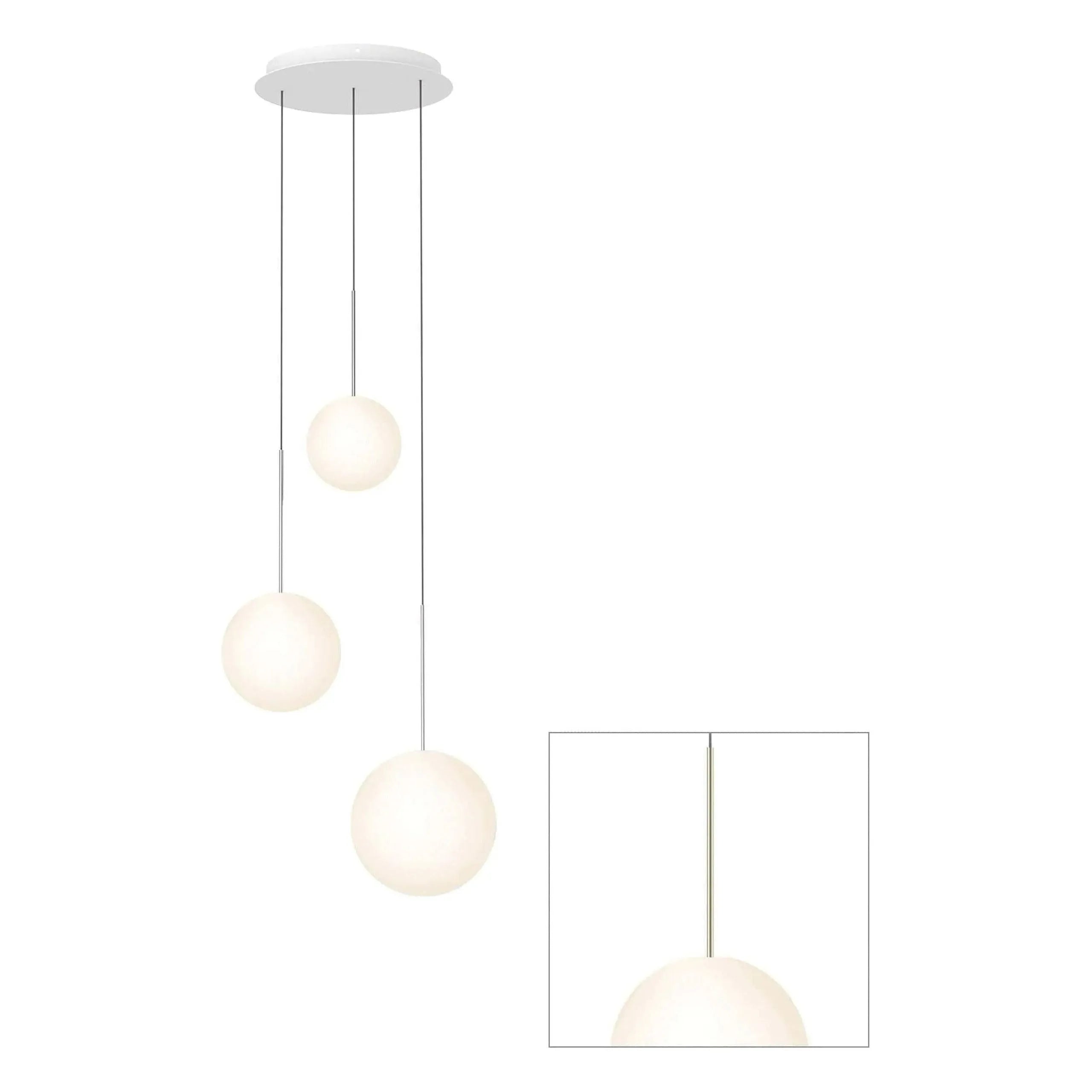 Pablo Designs - Bola Sphere Chandelier - BOLA SPH 81012 BRA | Montreal Lighting & Hardware